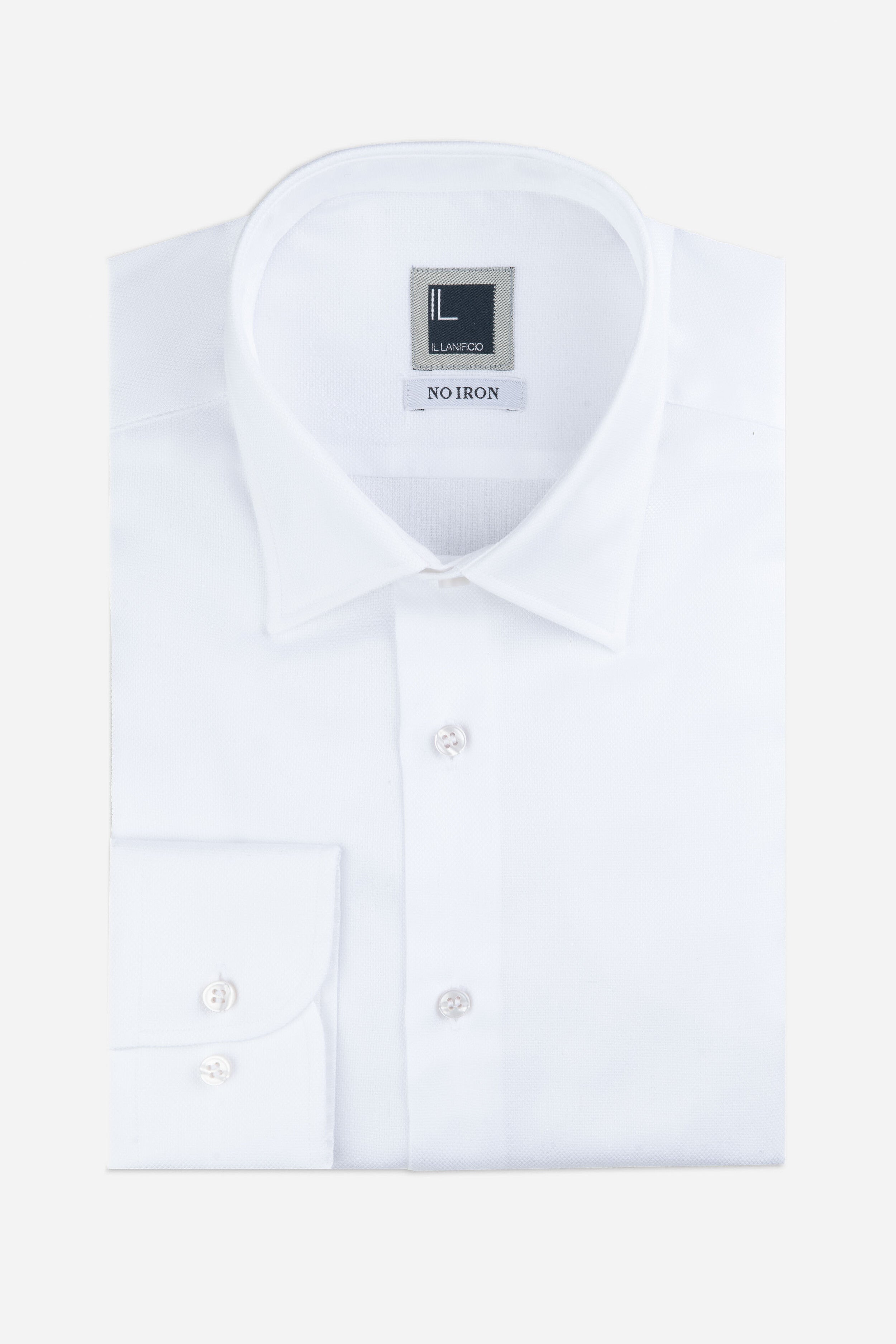 Camicia bianca no stiro - BIANCO