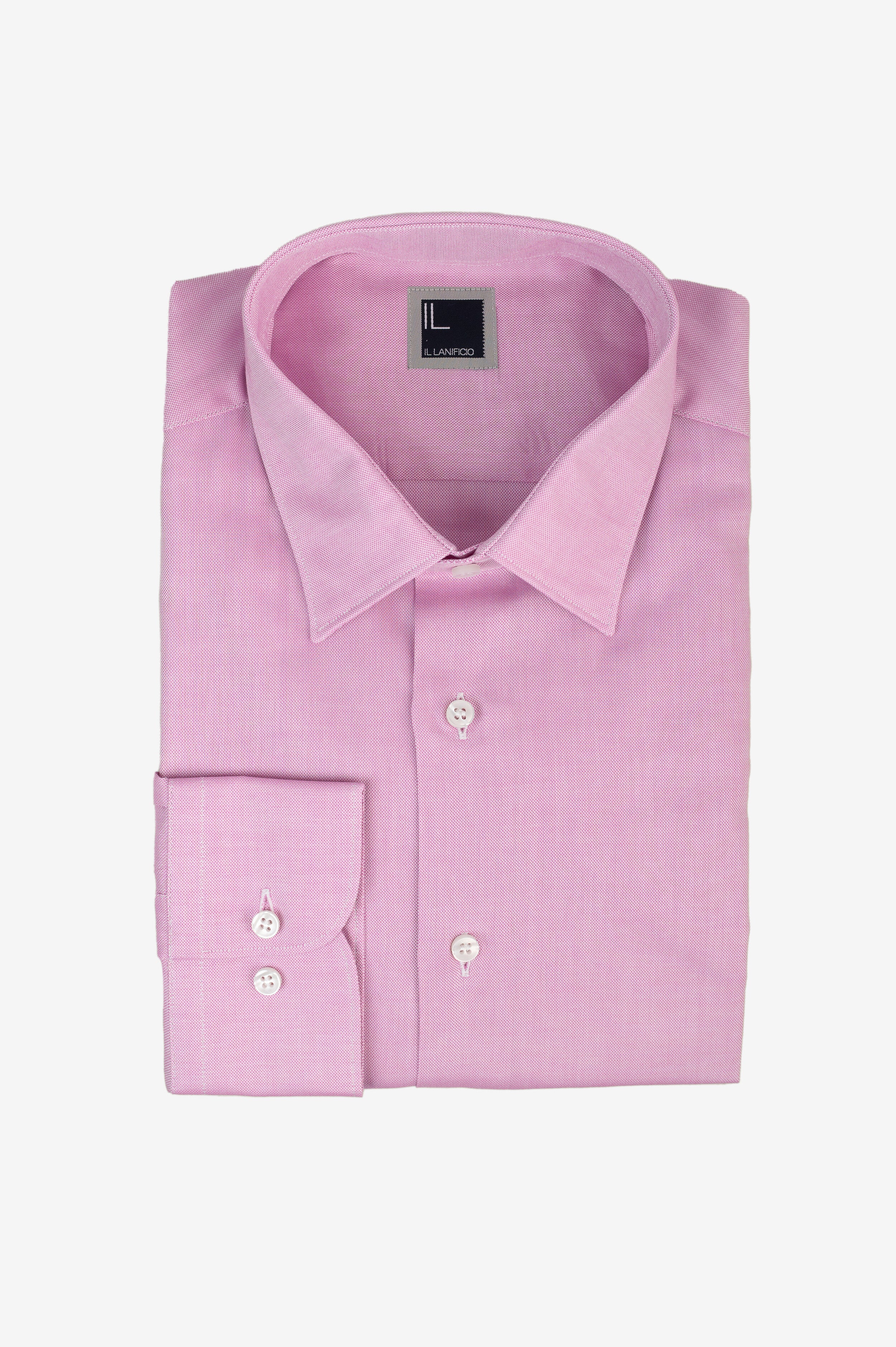 Camicia oxford fit regolare - ROSA