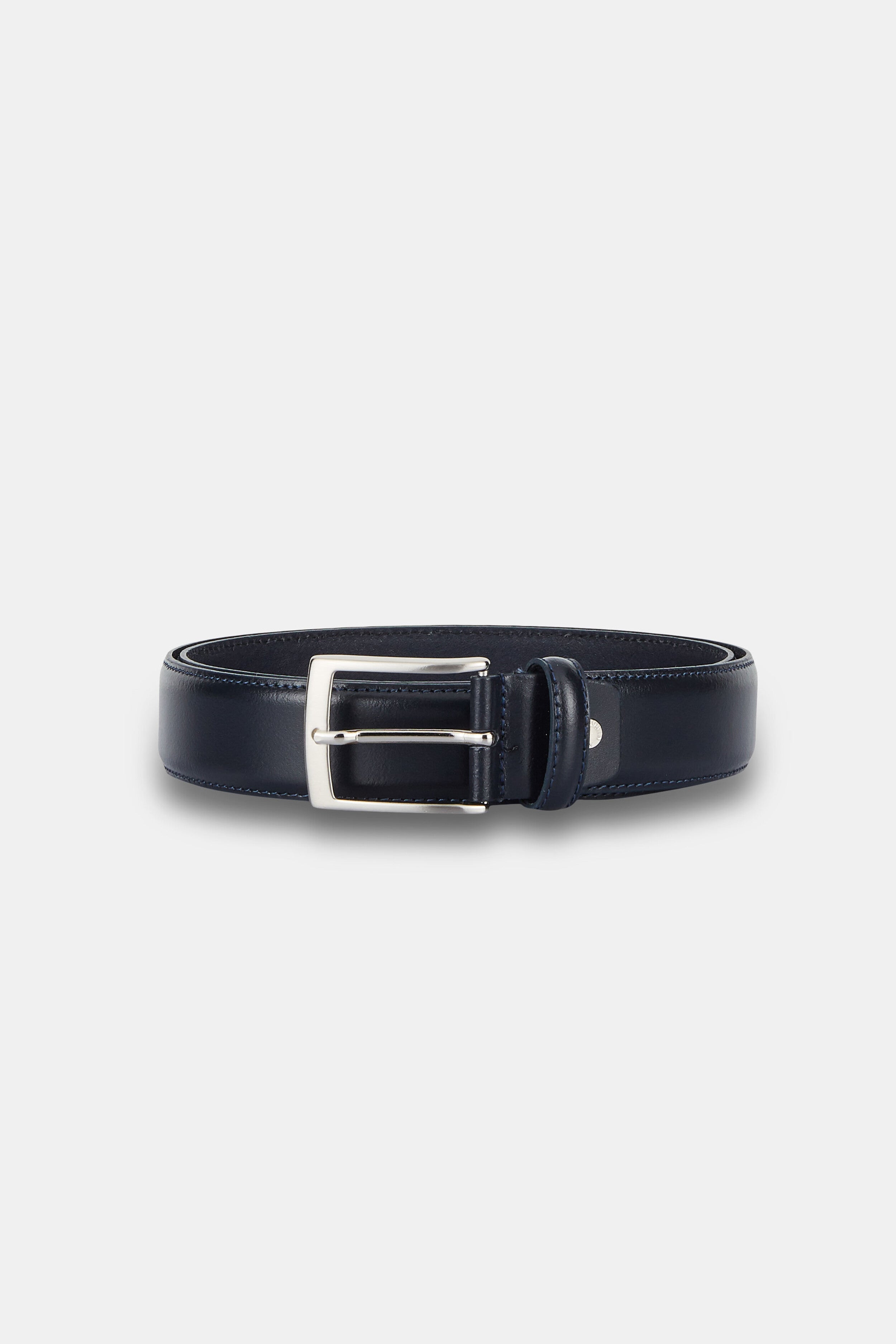 Men’s leather belt - BLUE