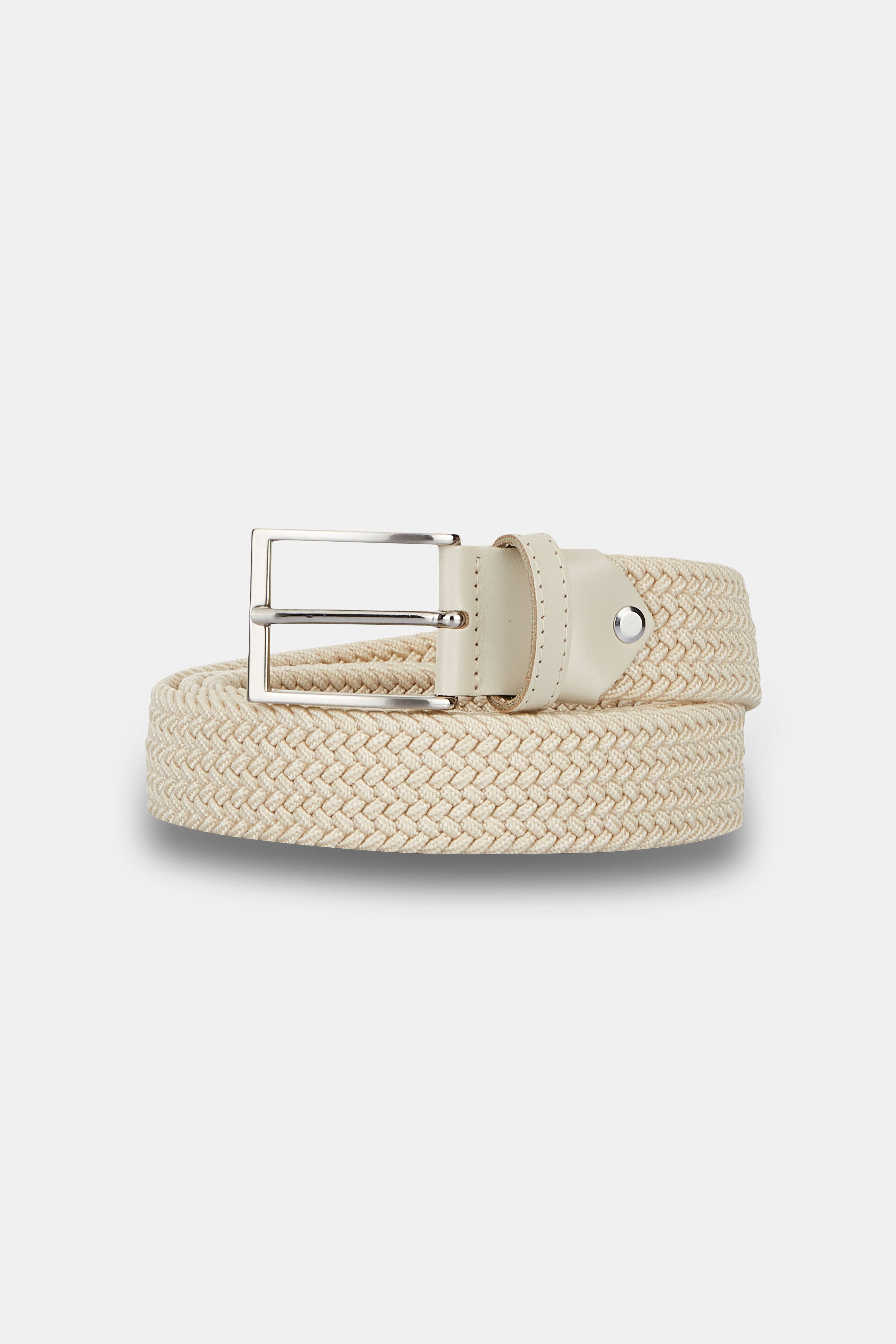 Braided elastic waistband - Light brown