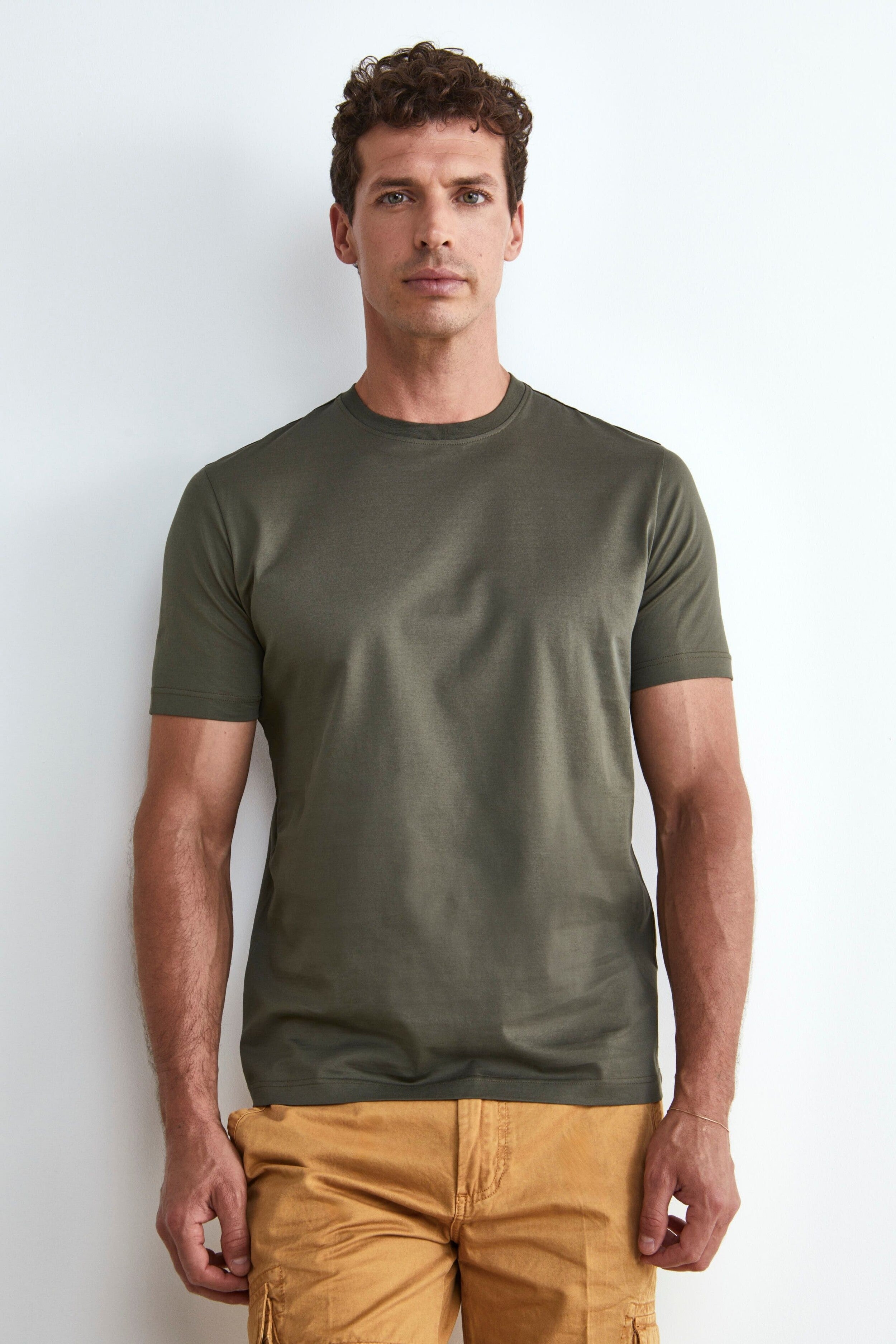 Cotton T-shirt - Military green