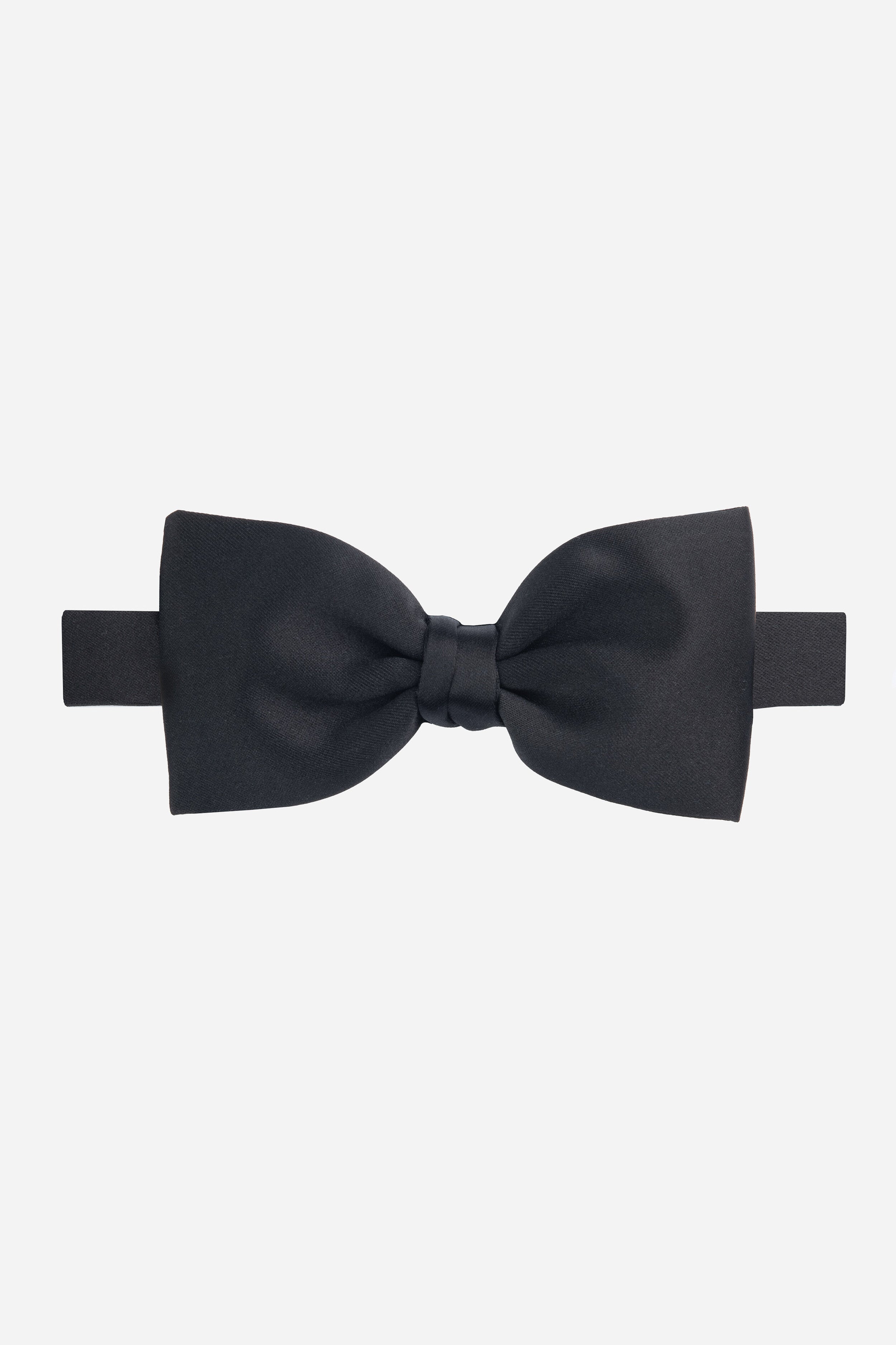 Satin bow tie - BLACK