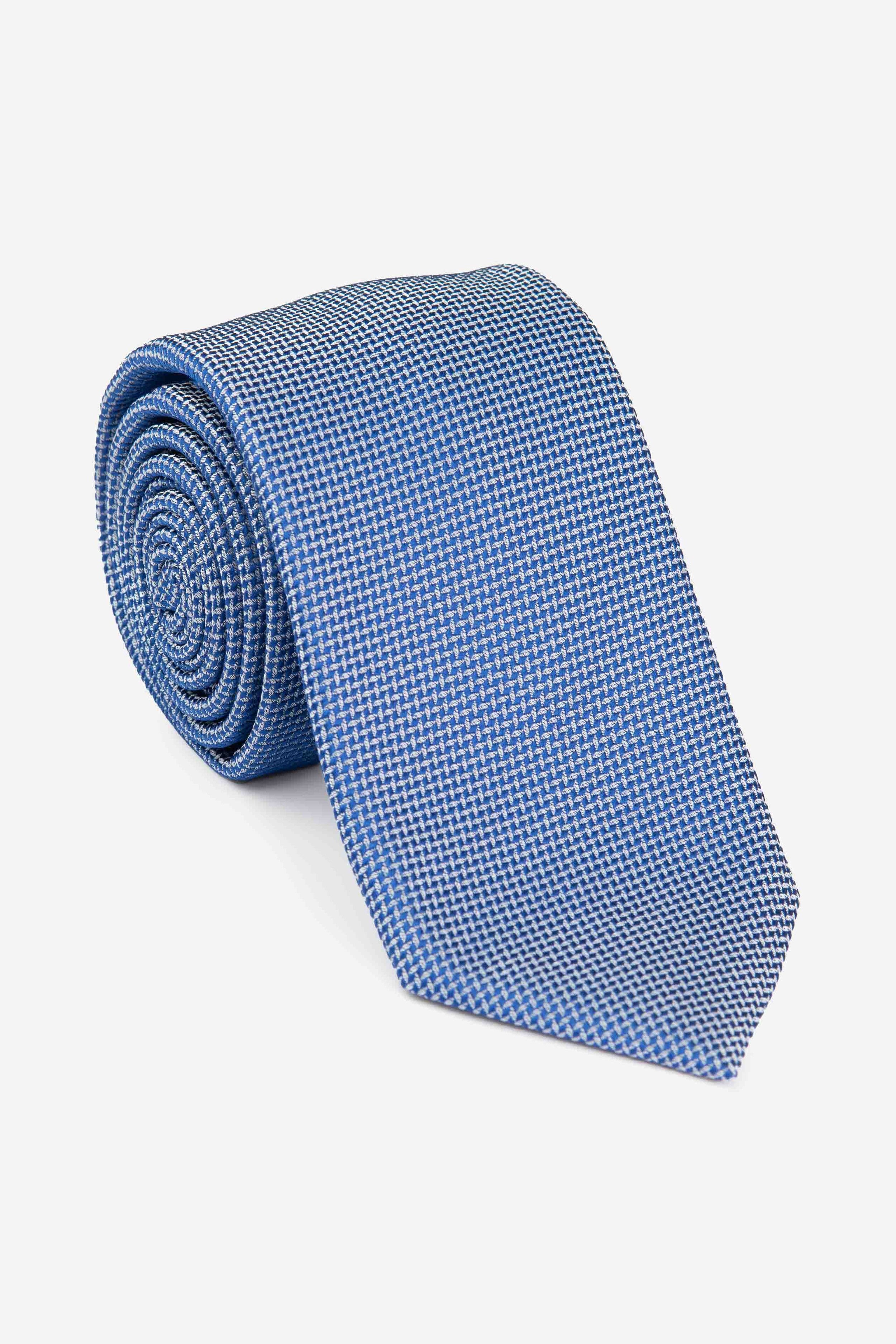 Cravatta cerimonia blu - BLU ELETTRICO
