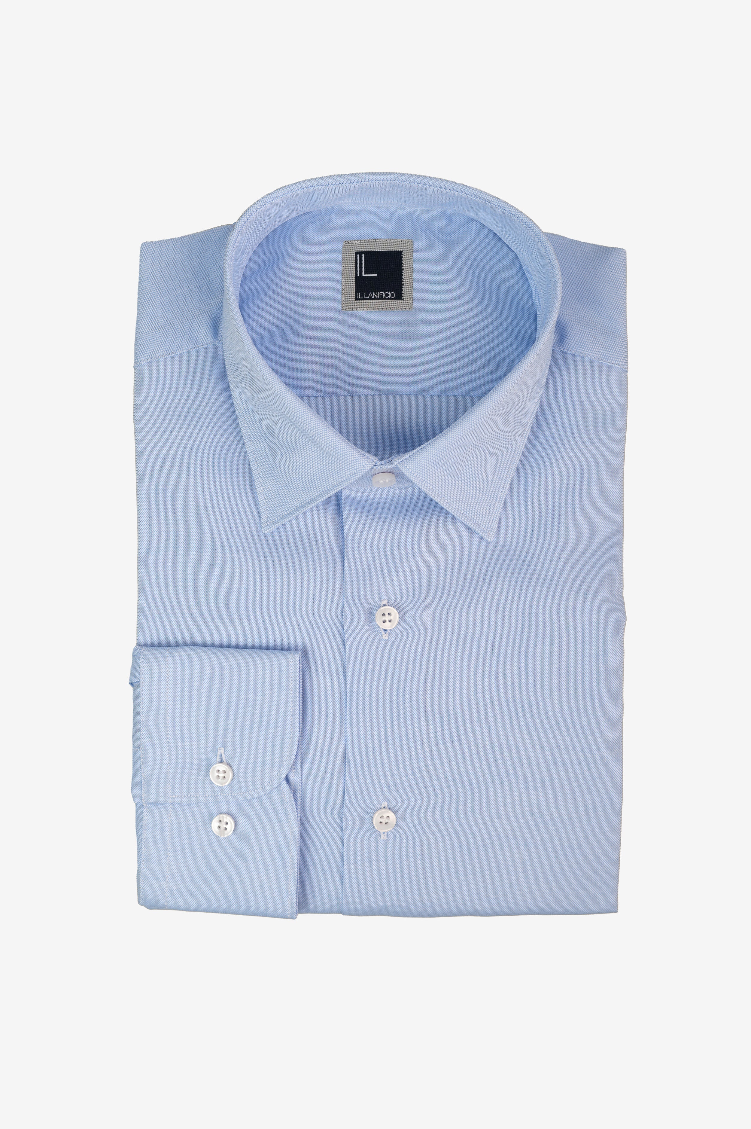 Camicia oxford fit regolare - AZZURRO