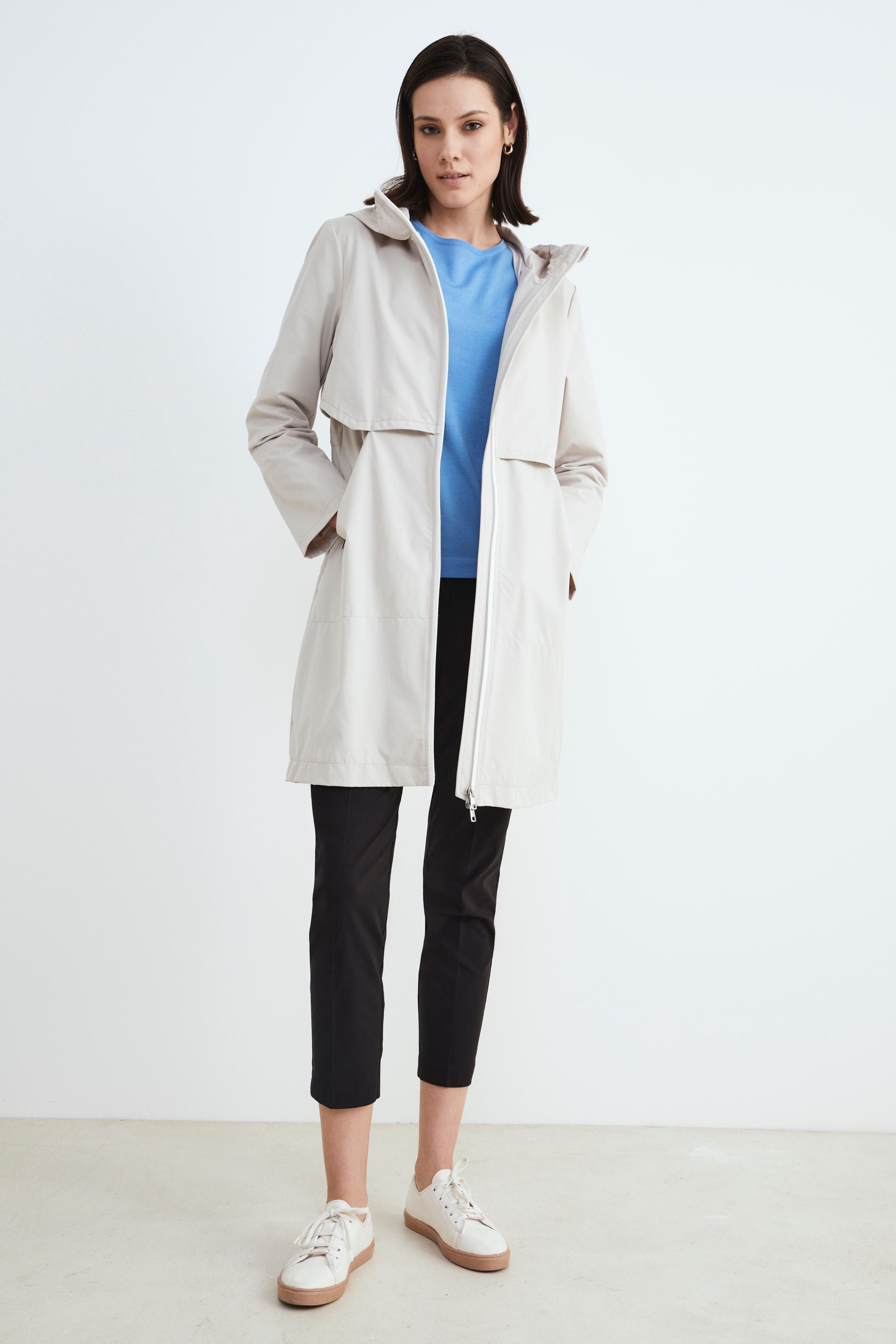 Women’s spring parka - Ivory