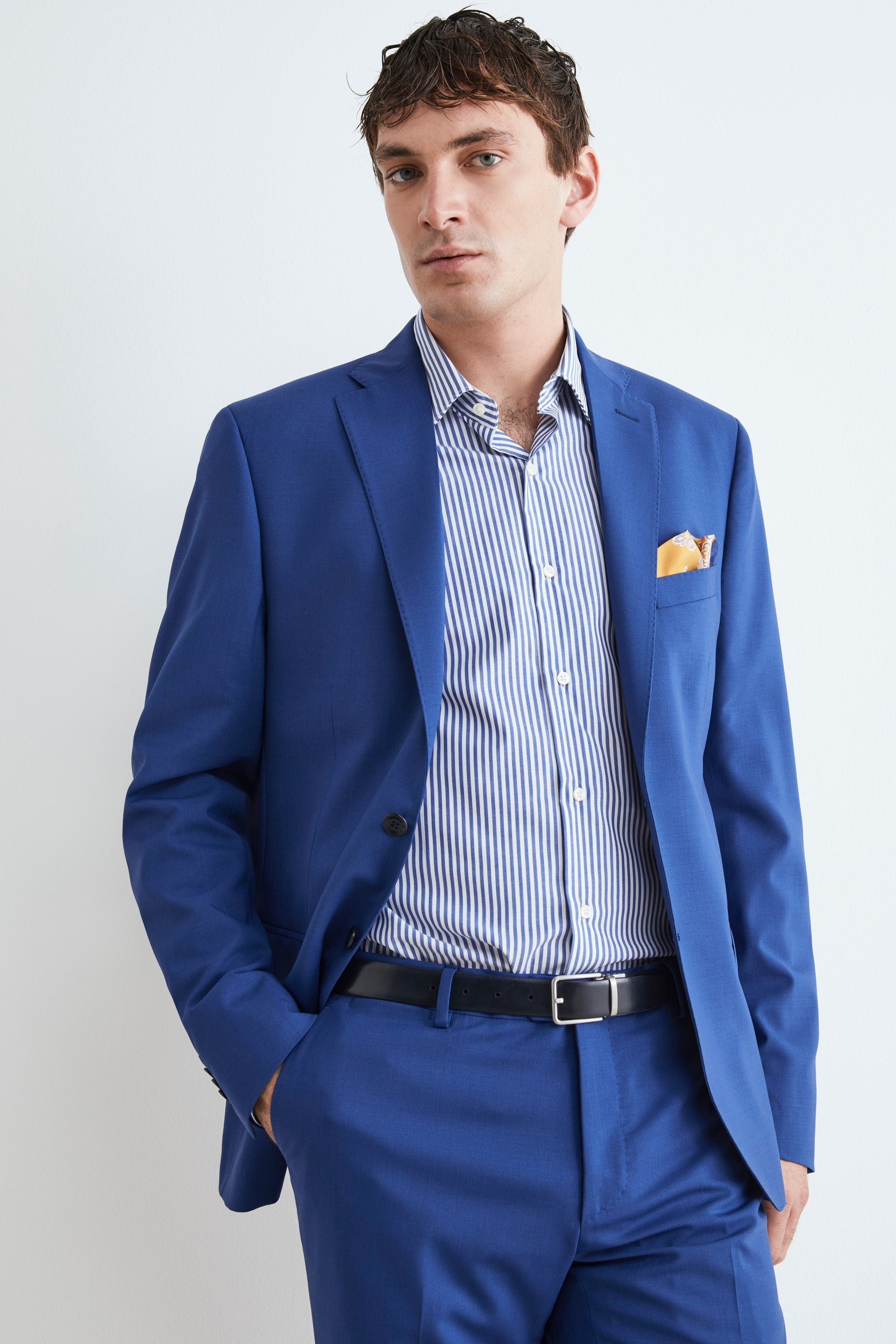 Blue formal Suit - Royal blue