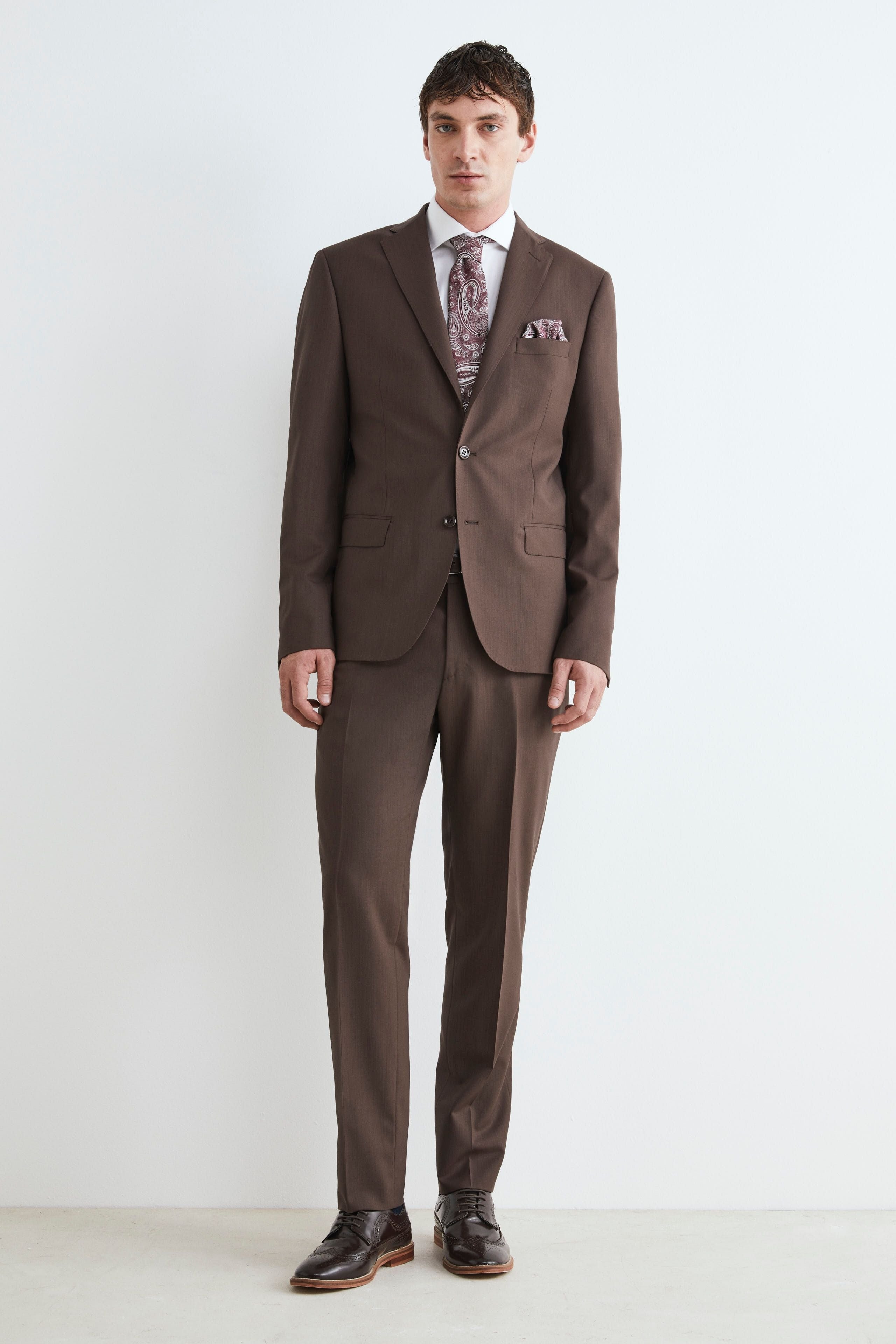Men’s formal Suit - brown