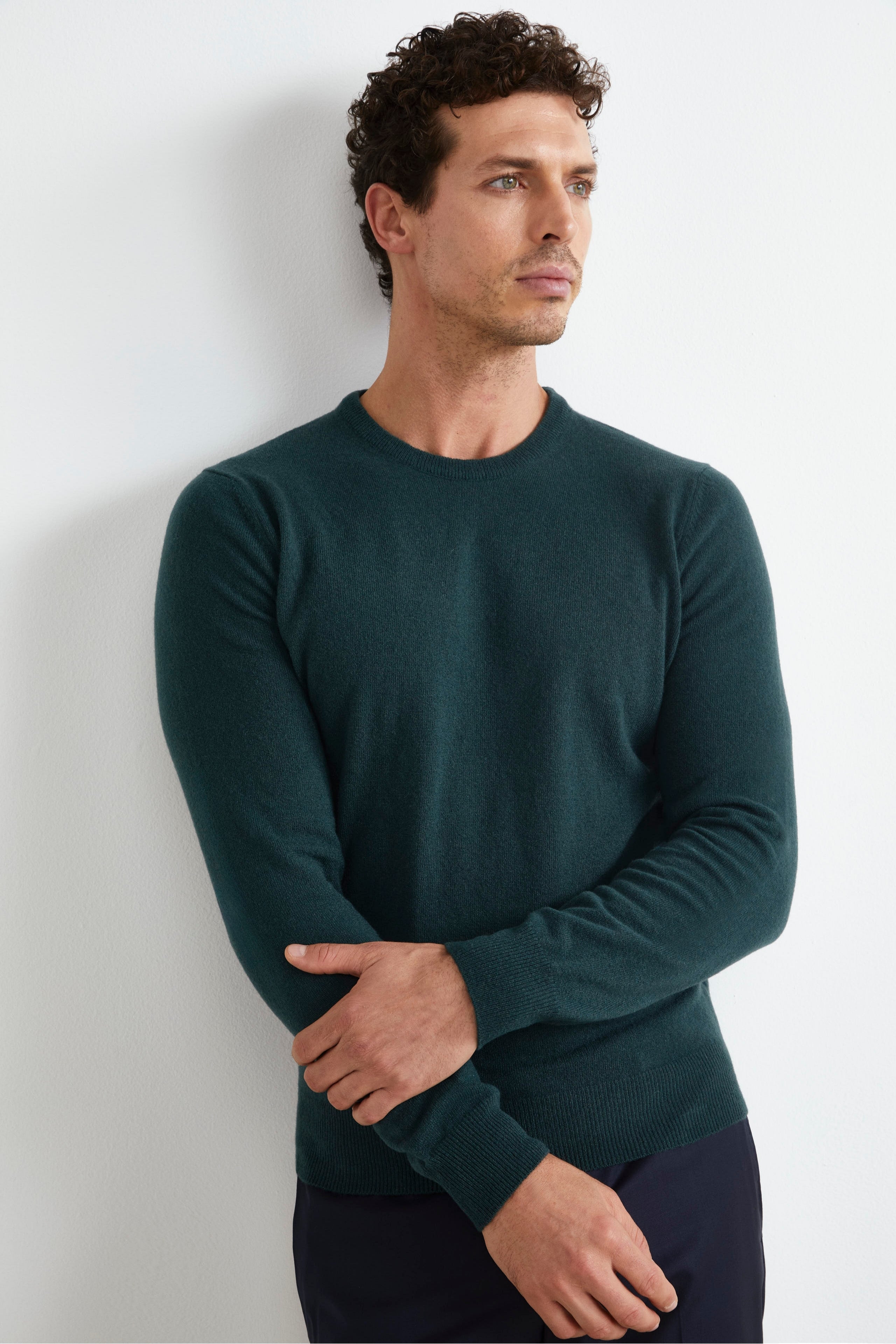 Maglia in Lana Merino Extrafine - VERDE