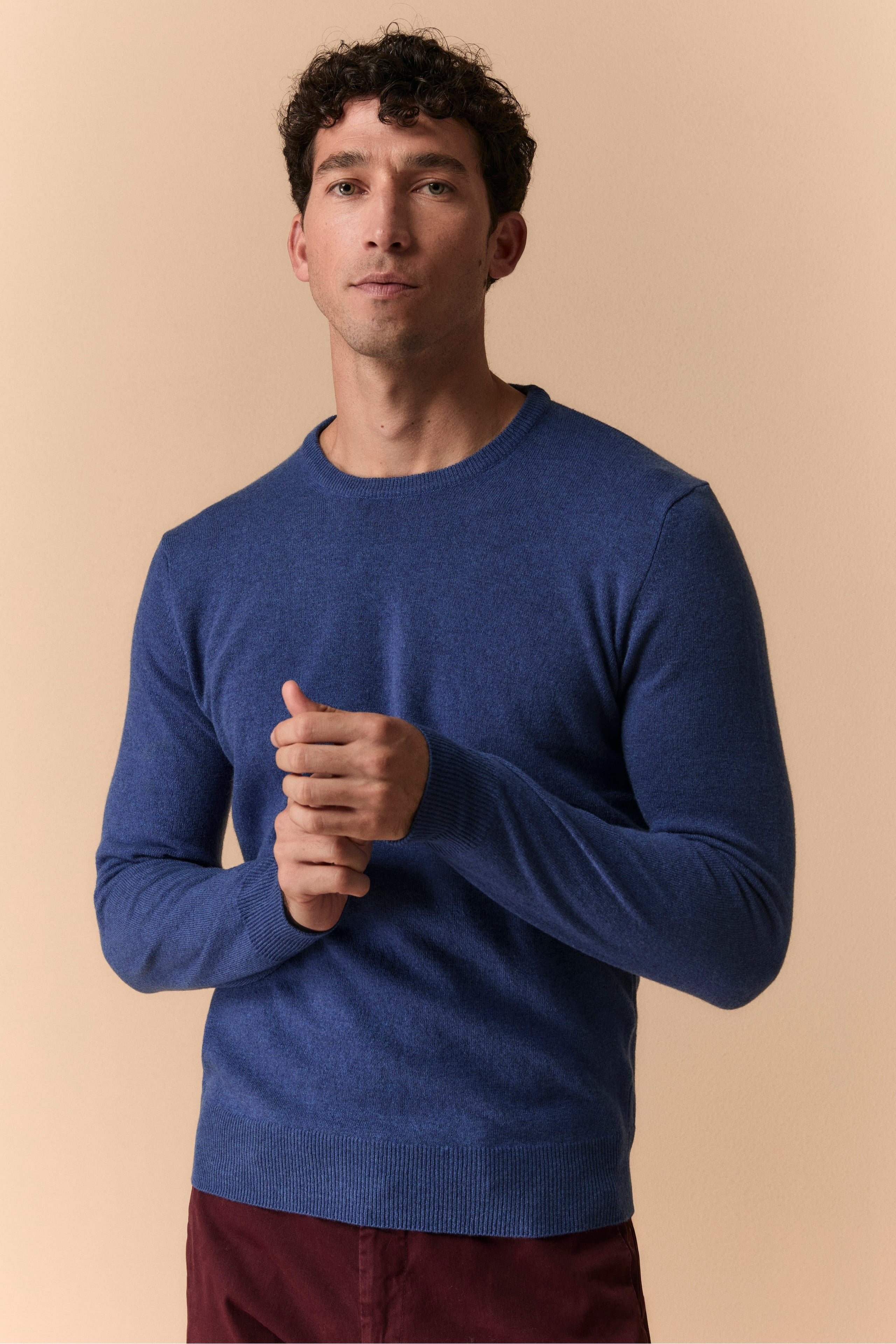 Maglia in Lana Merino Extrafine - JEANS