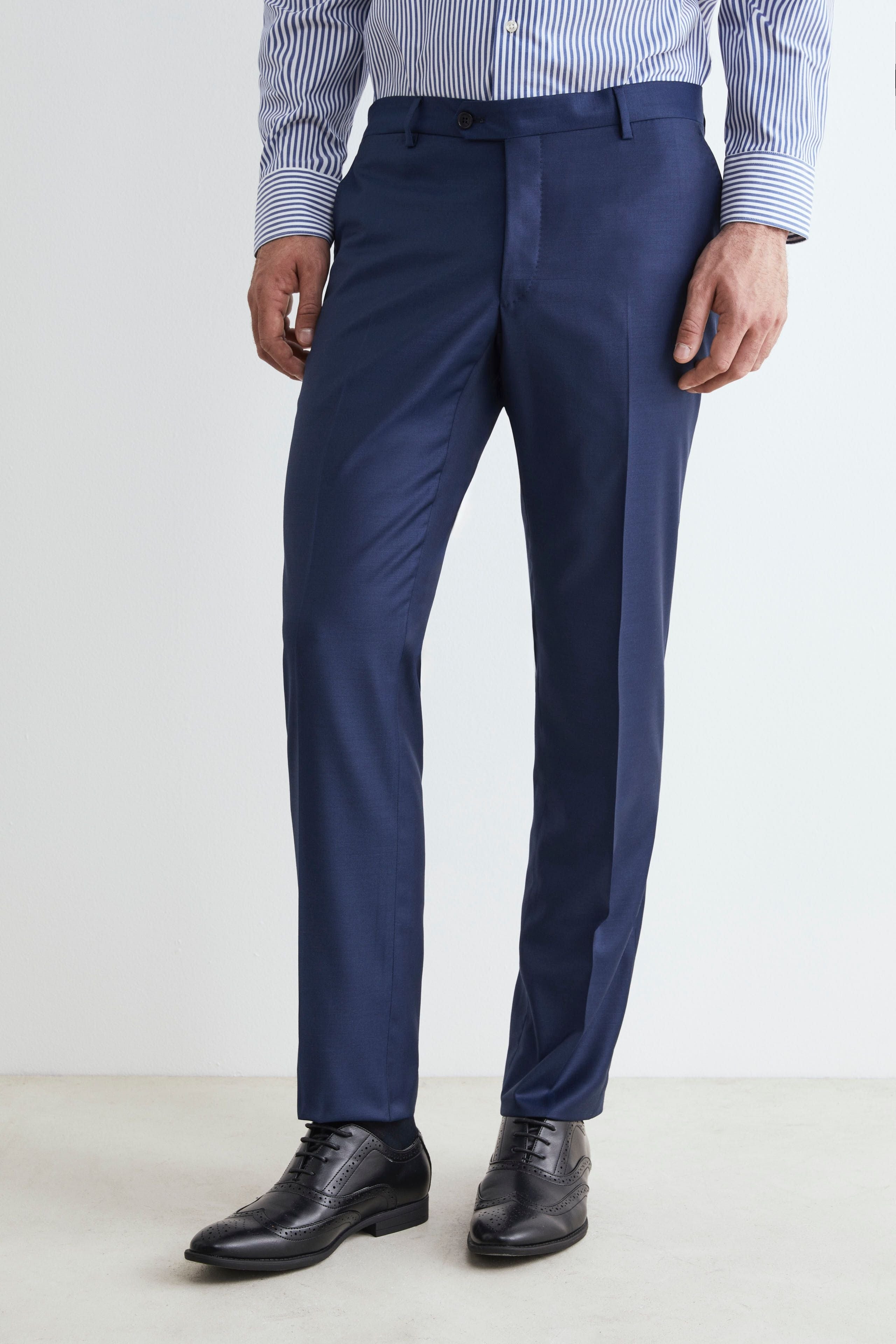 Pantalone elegante drop 4 - BLU
