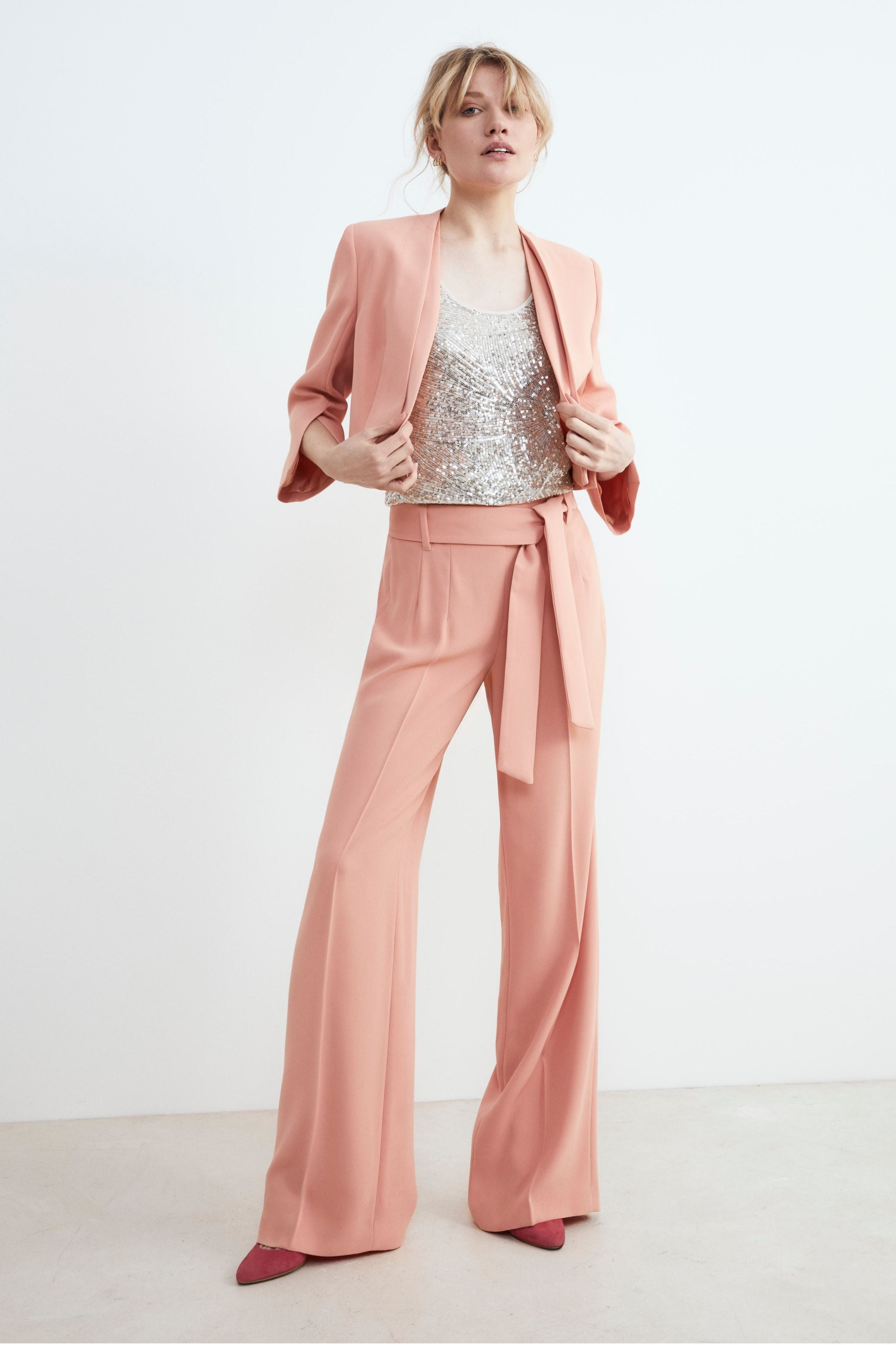 Elegant bolero - PINK