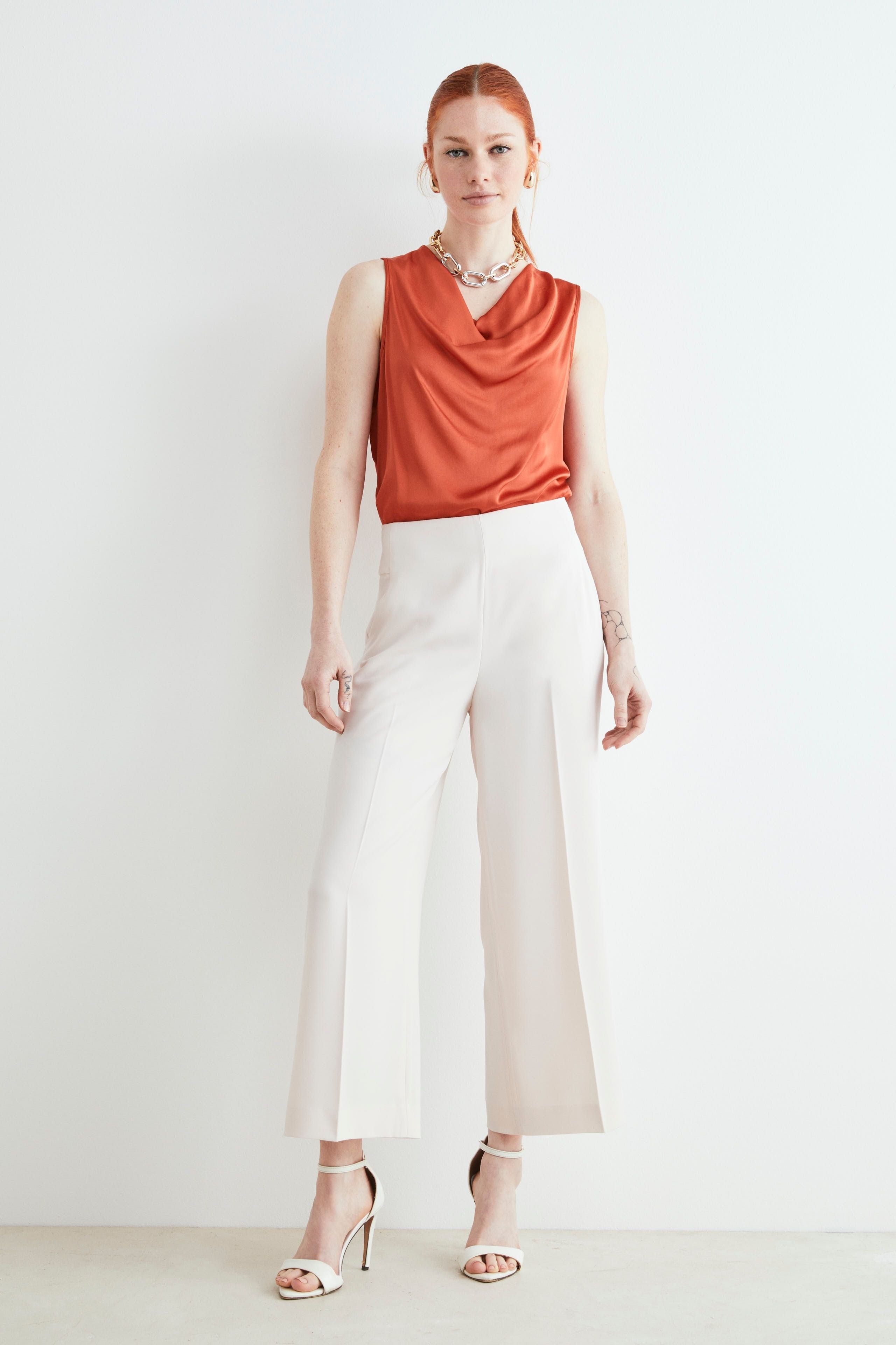 Culotte pants - Ivory