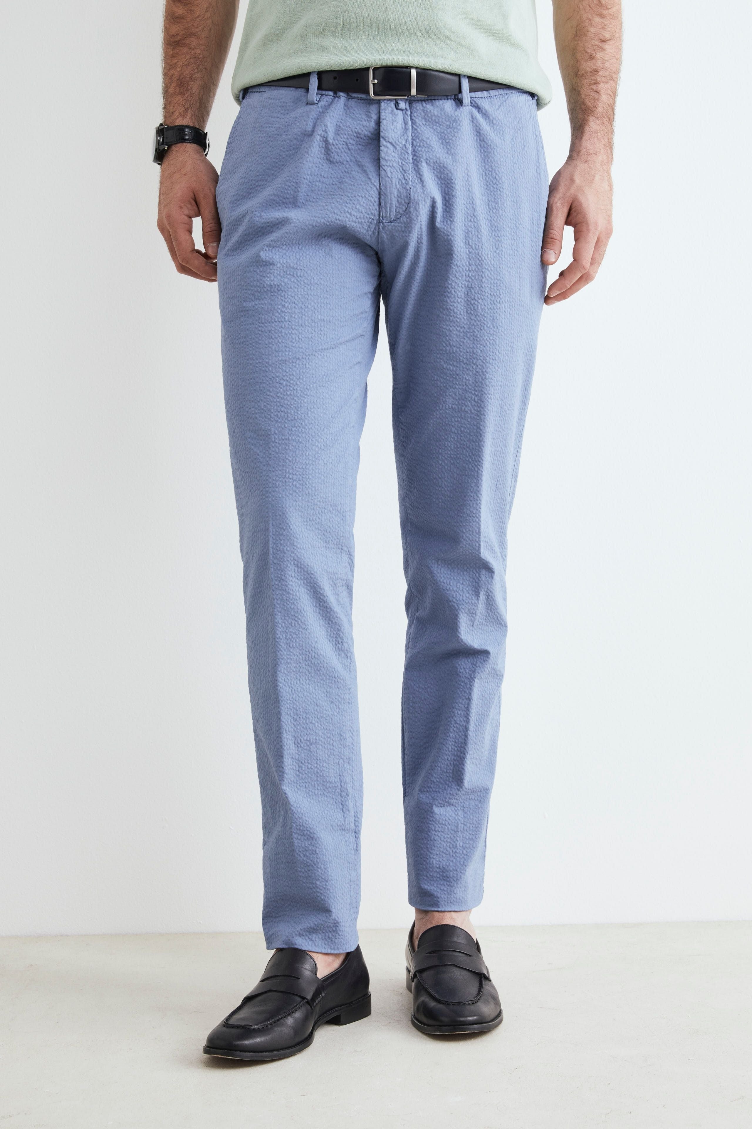 Men’s chino trousers - Air force blue