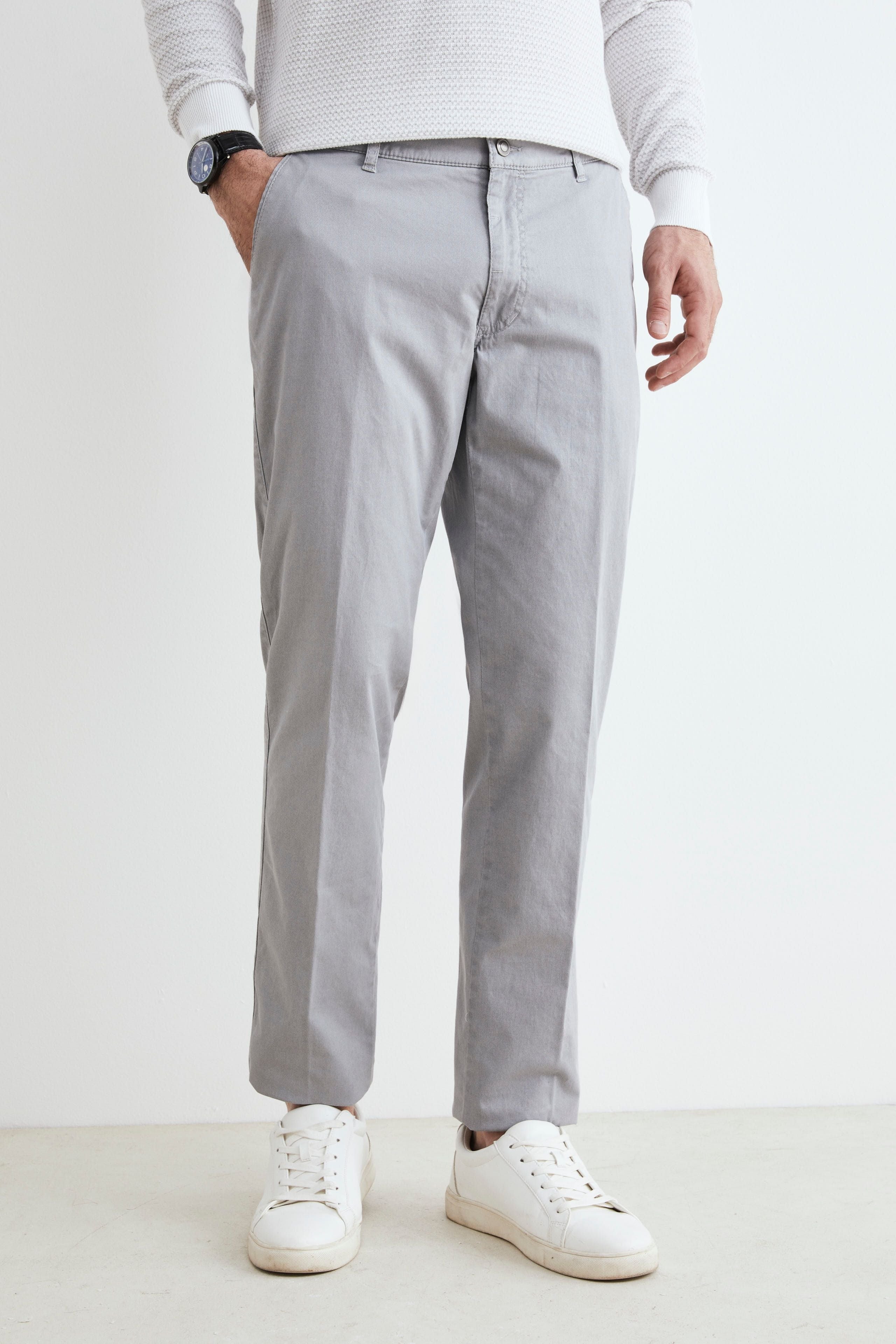 Pantaloni con tasche america - GRIGIO