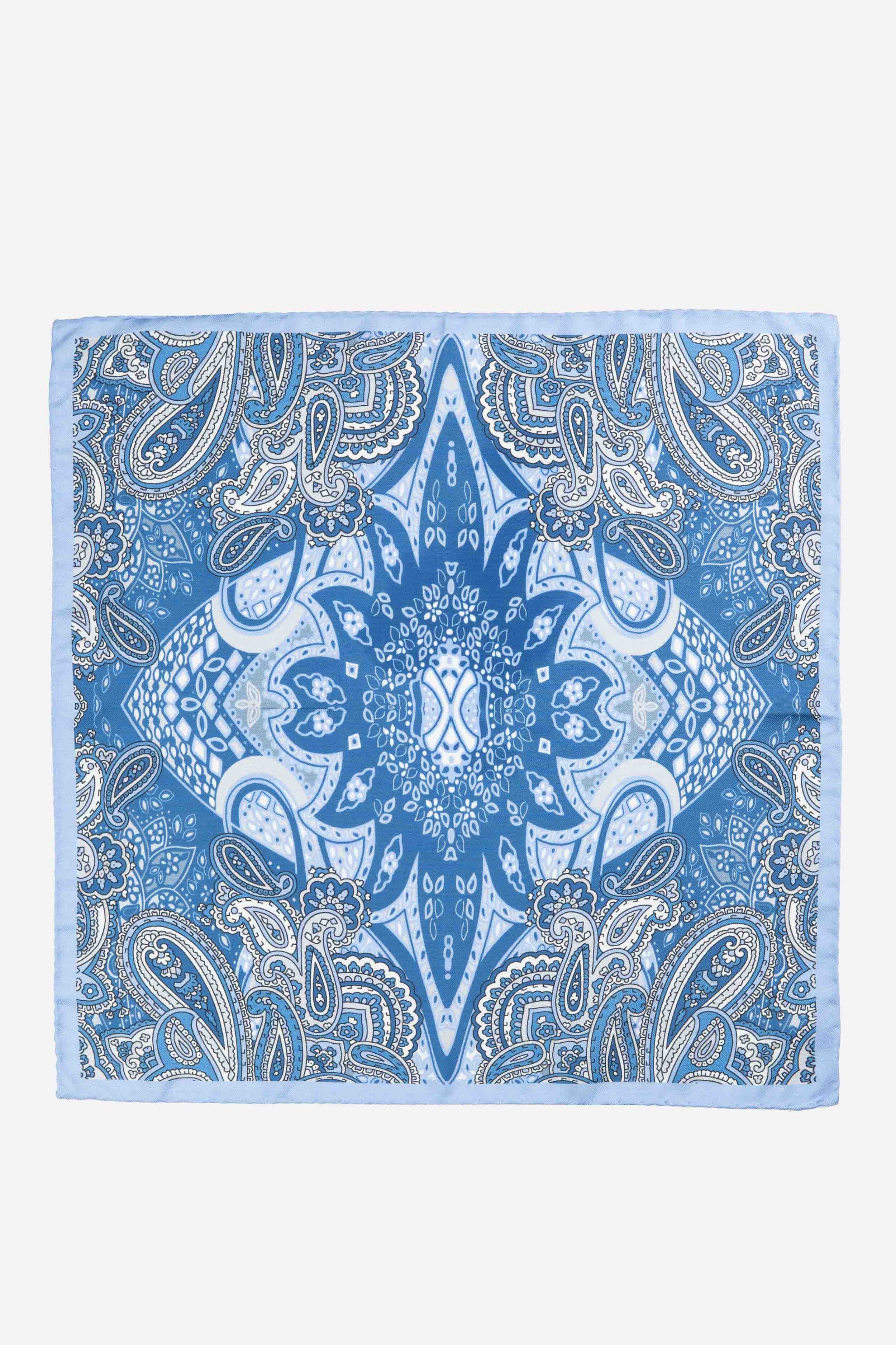 Pochette fantasia paisley - FANT. AZZURRO