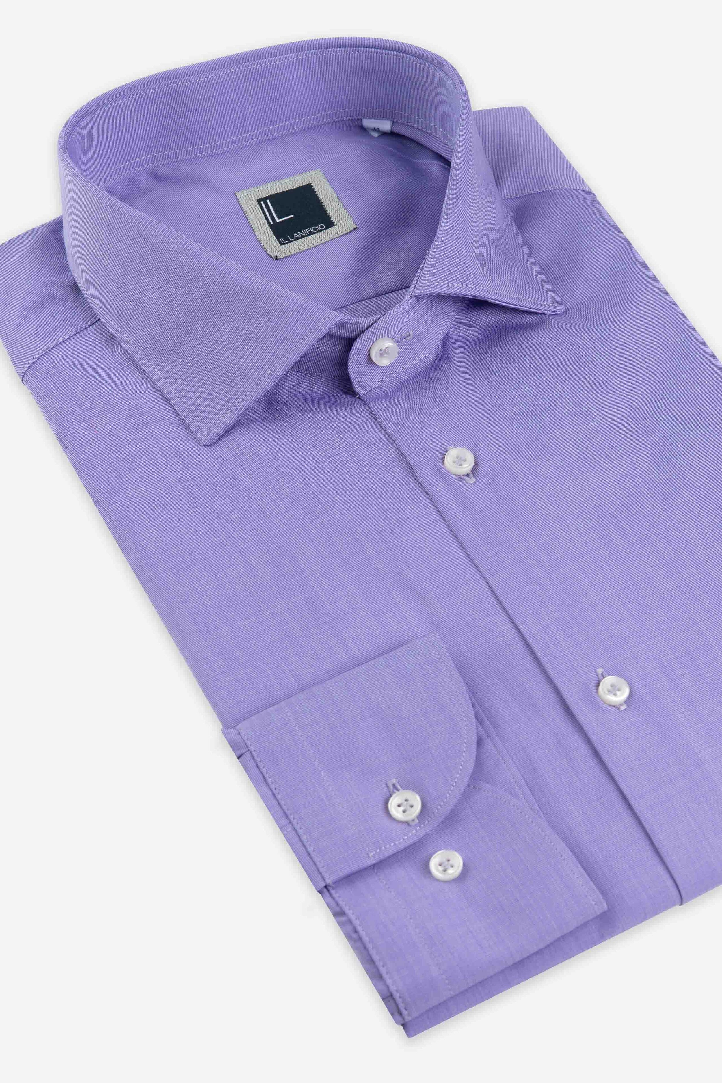 Purple cotton shirt - Purple
