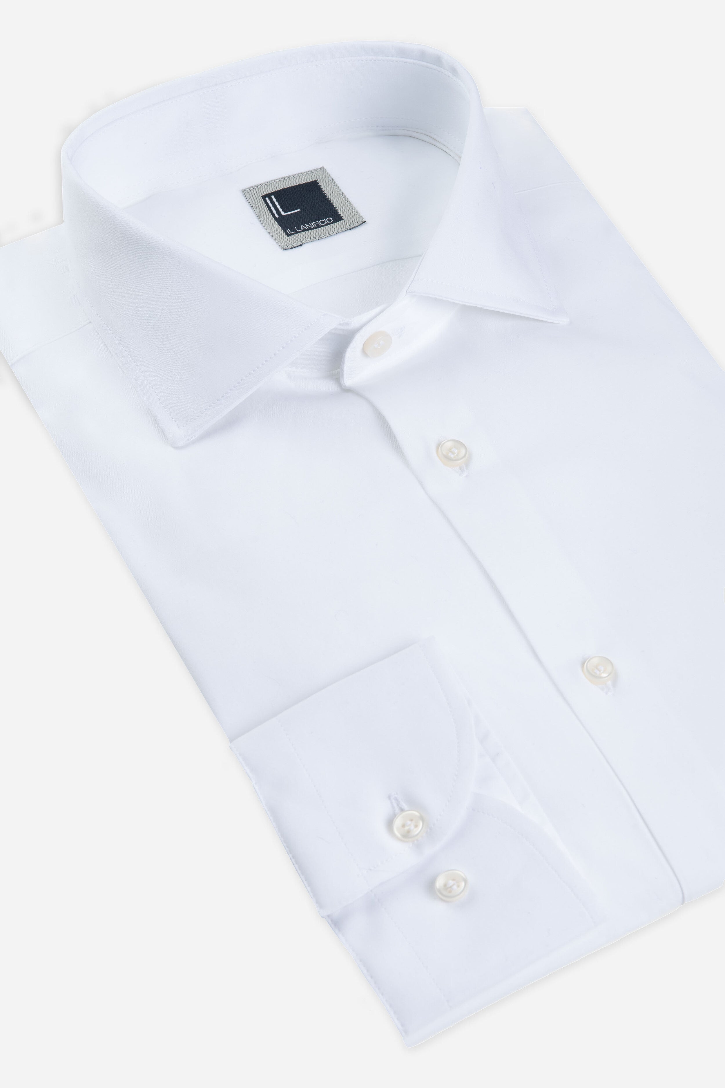 Weißes Slim-Fit-Hemd - WEISS