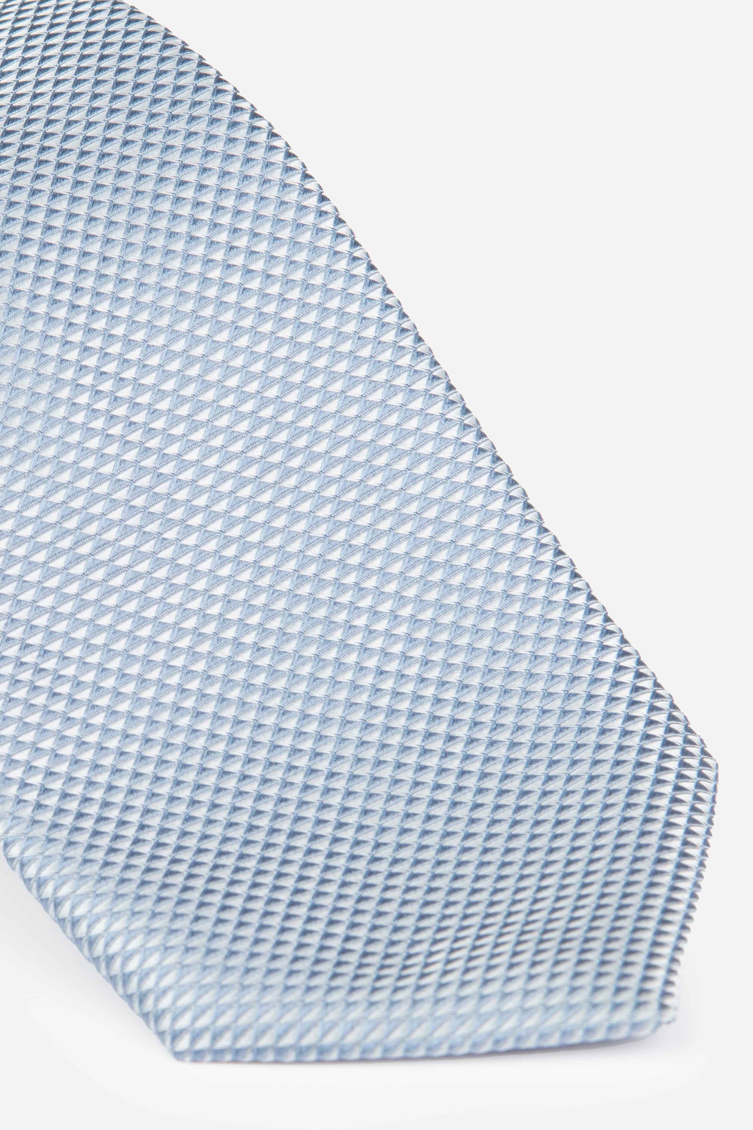 Light-blue tie - Light blue pattern