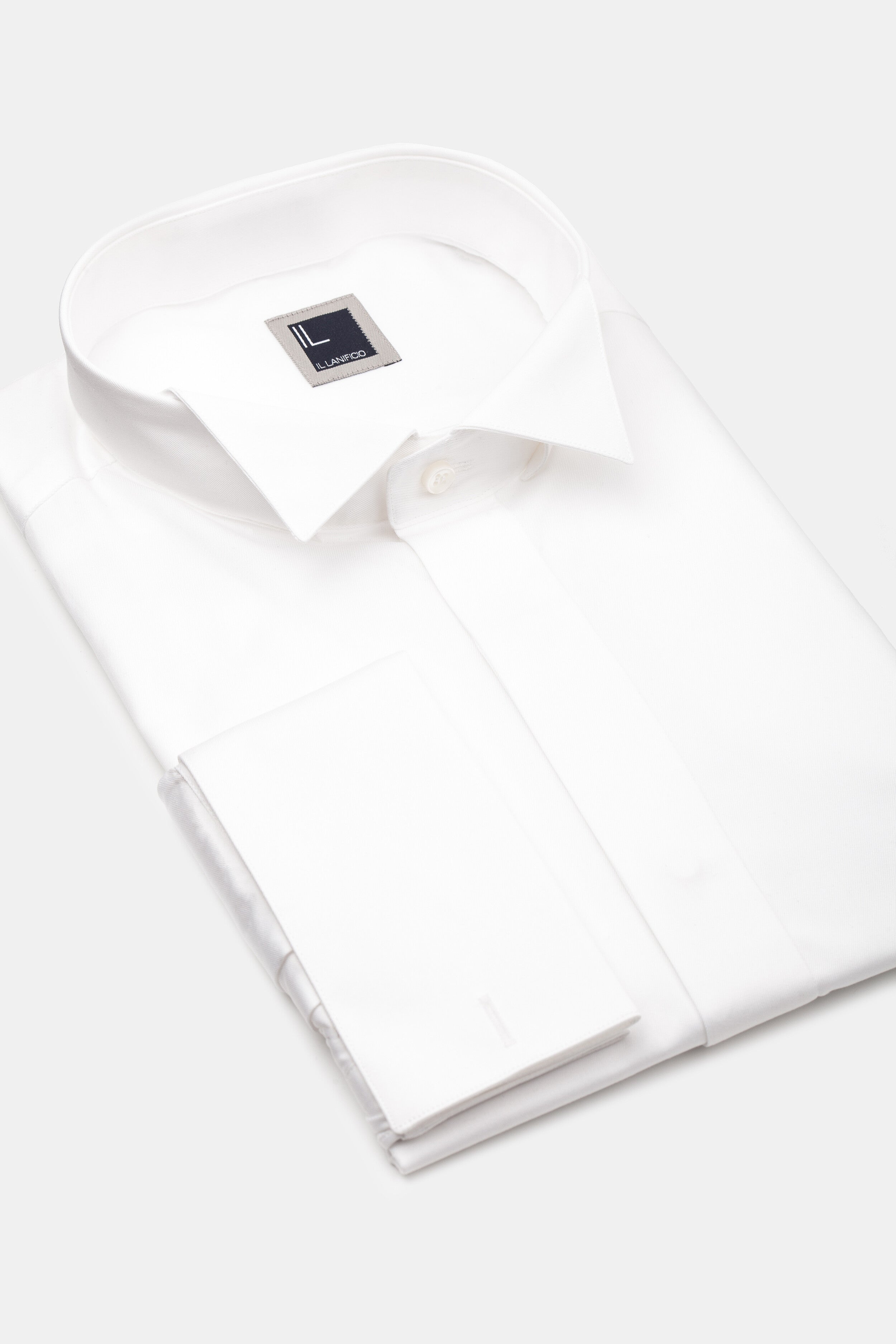 Elegant slim shirt - WHITE