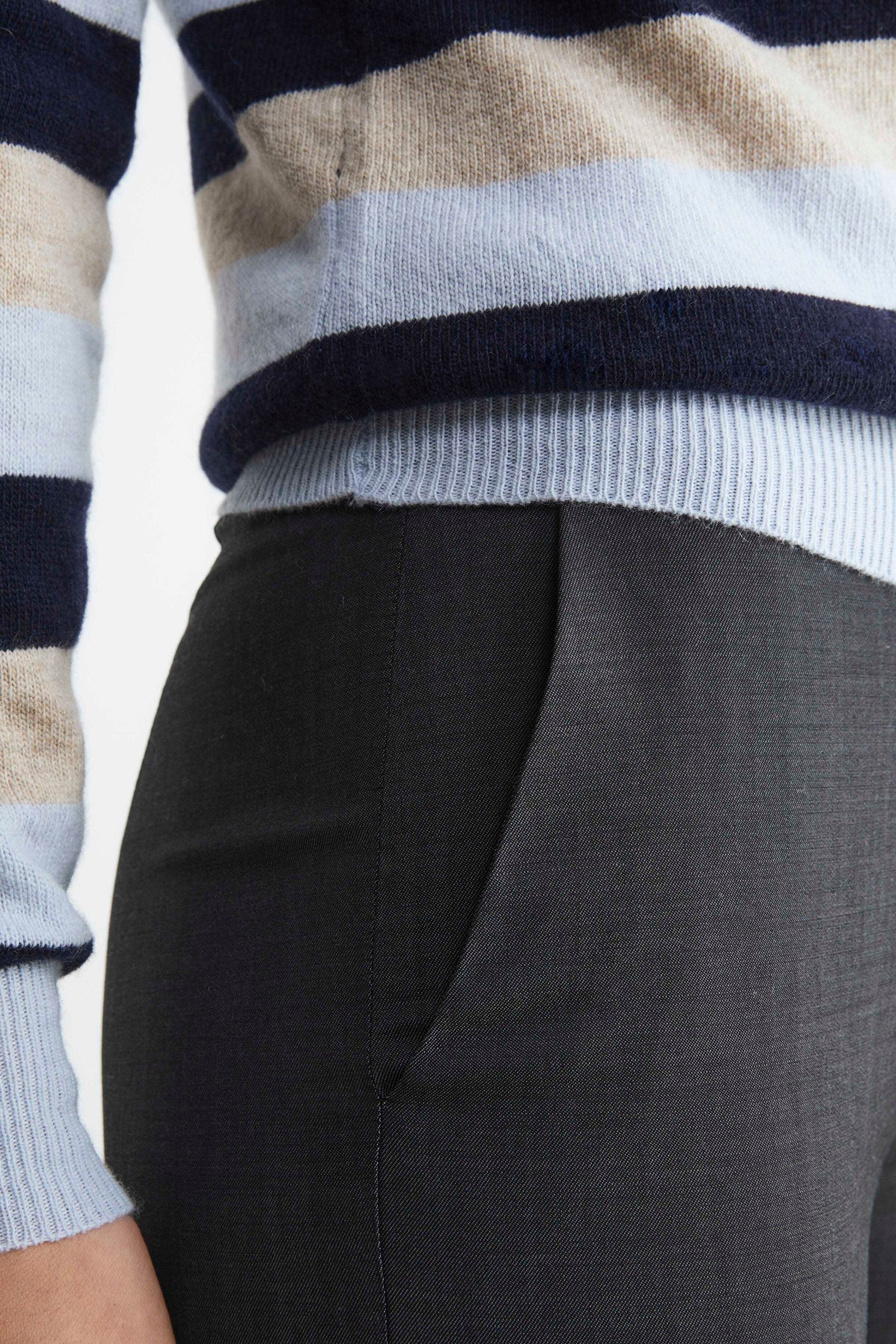 Elegant grey trousers for women - GREY