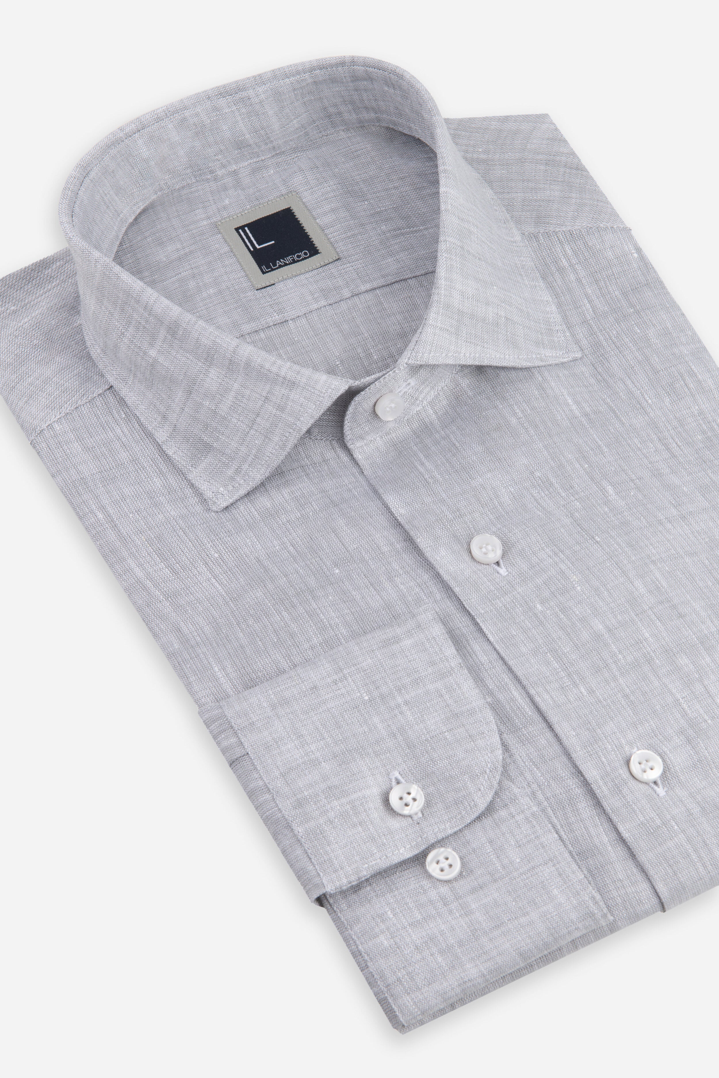 Men’s linen shirt - GREY