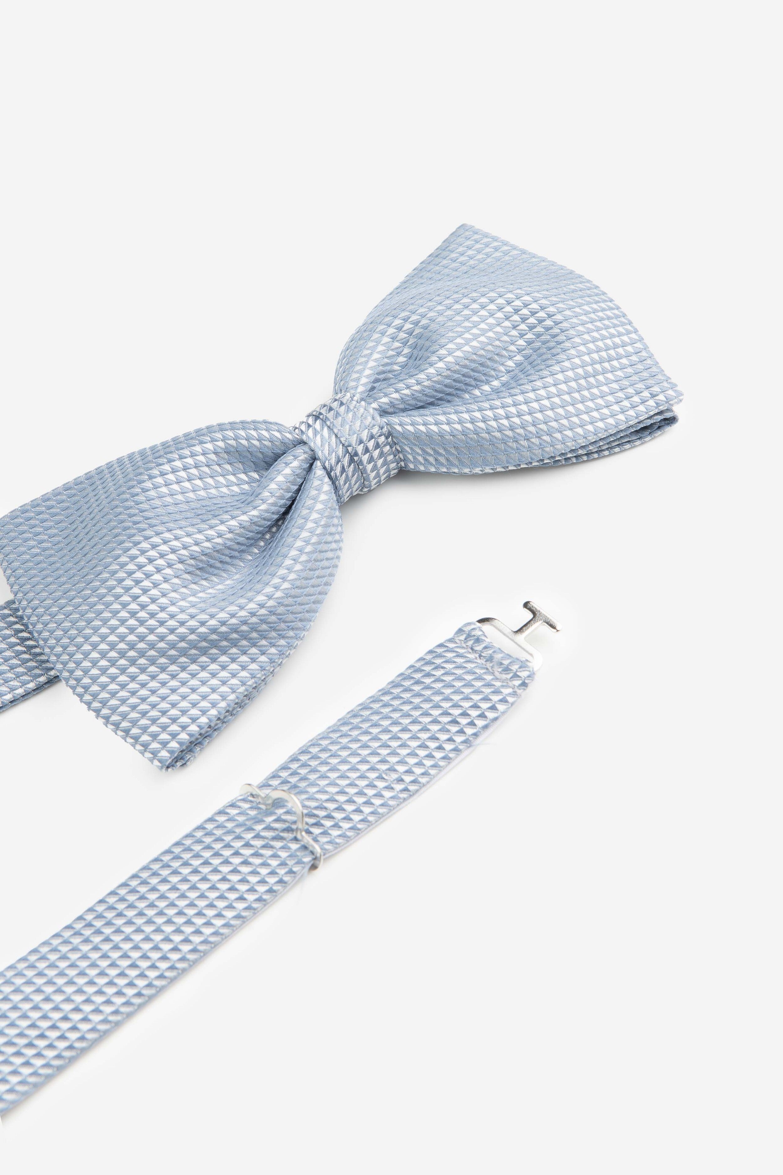 Ptterned bow tie - Light blue pattern