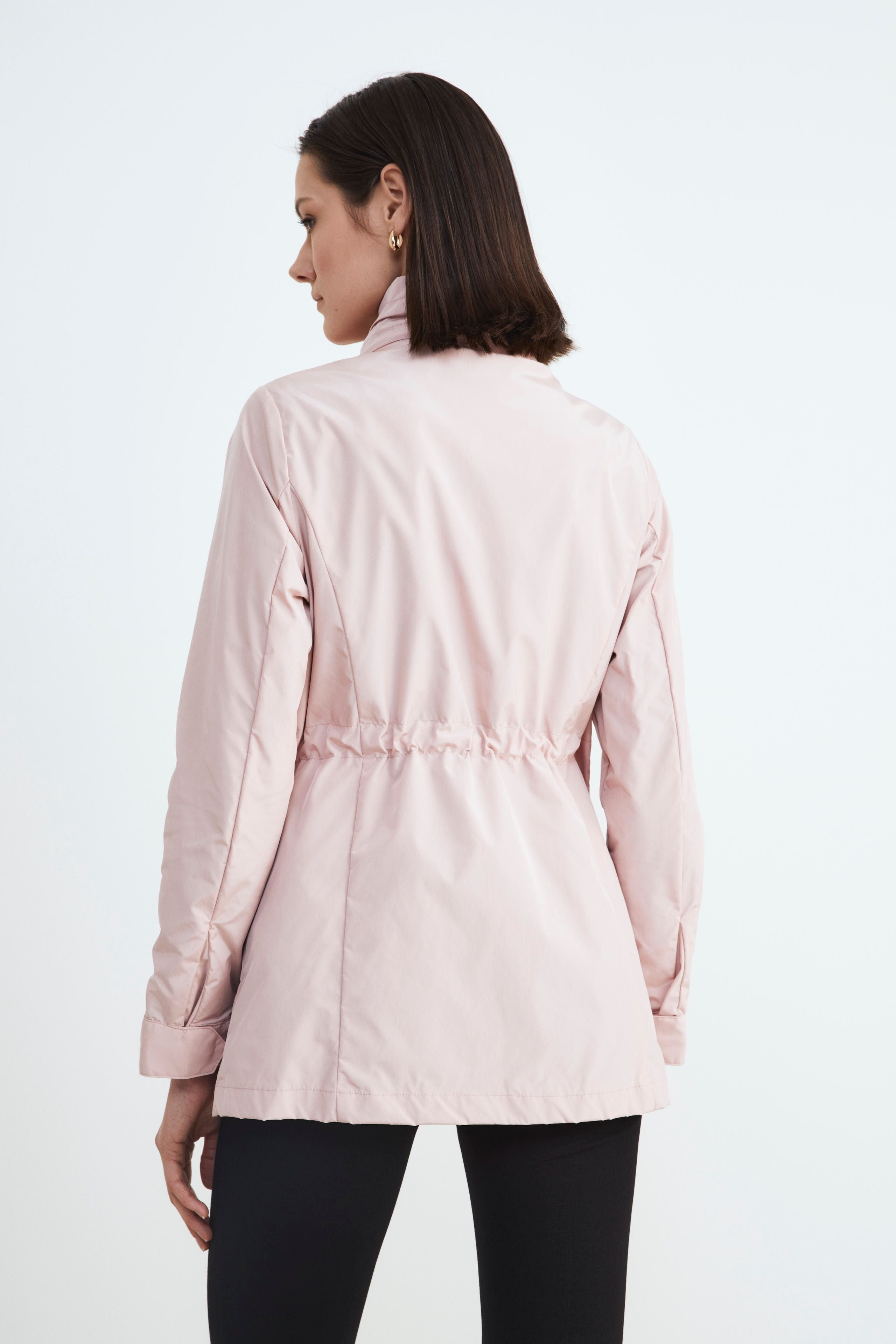 Women’s short trench coat - PINK