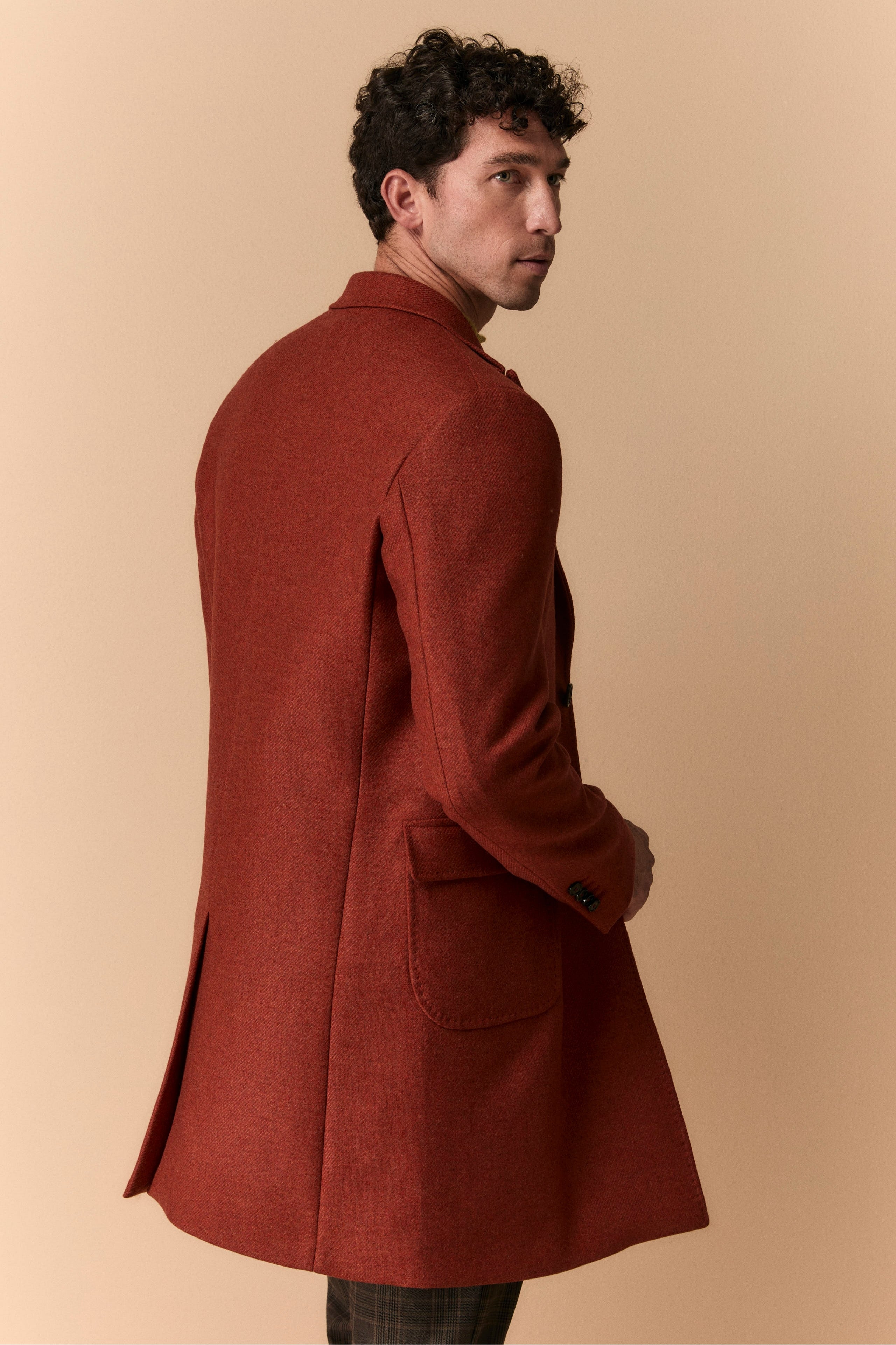 Cappotto Twill in Lana - COCCIO