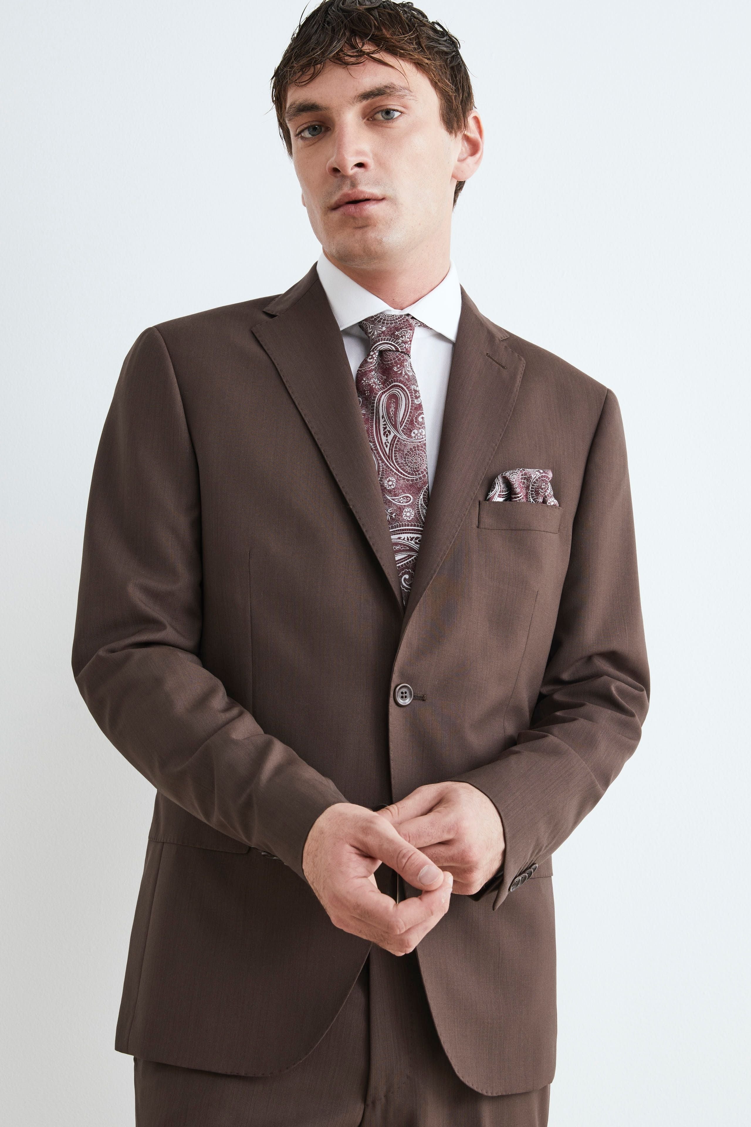 Men’s formal Suit - brown