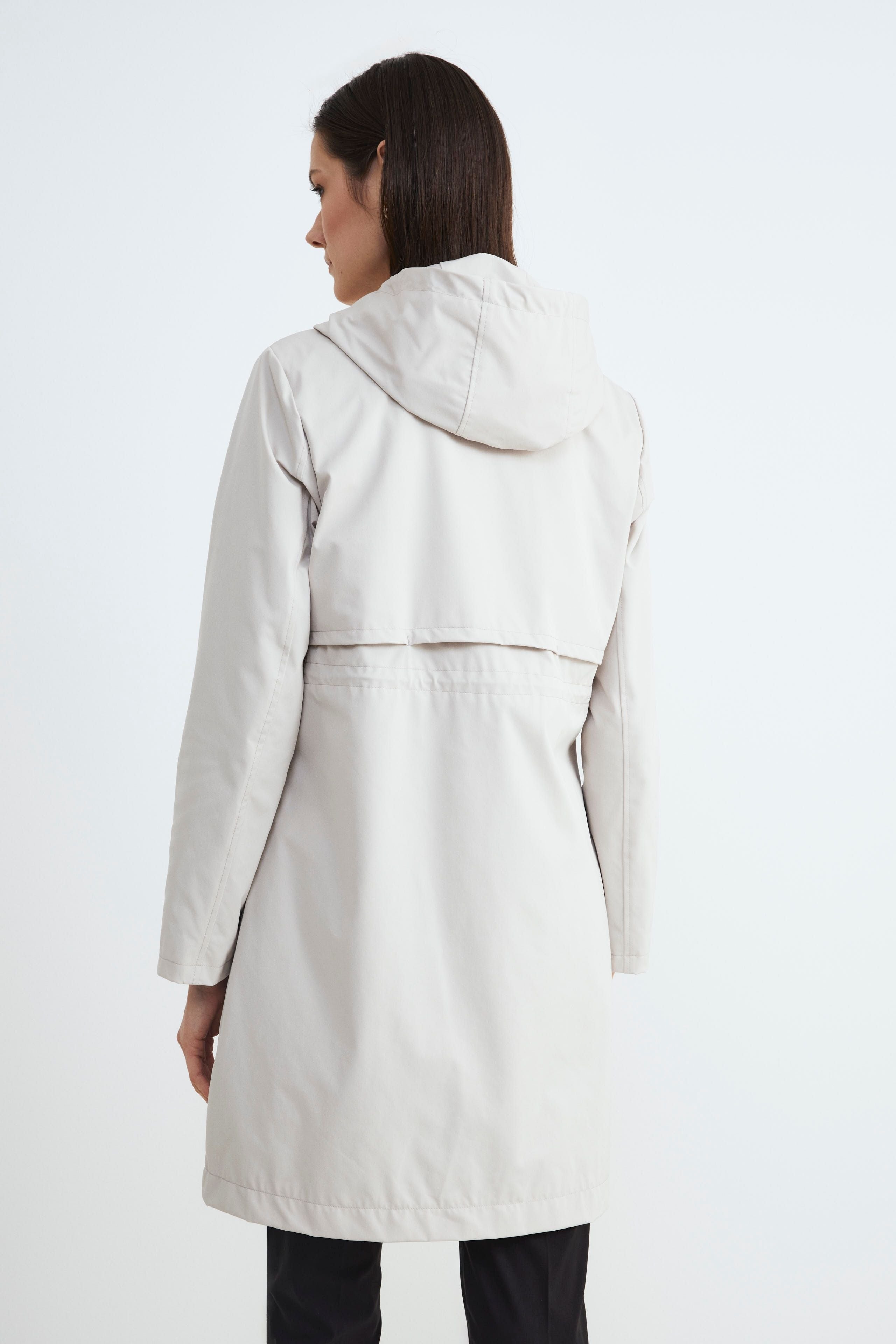 Women’s spring parka - Ivory