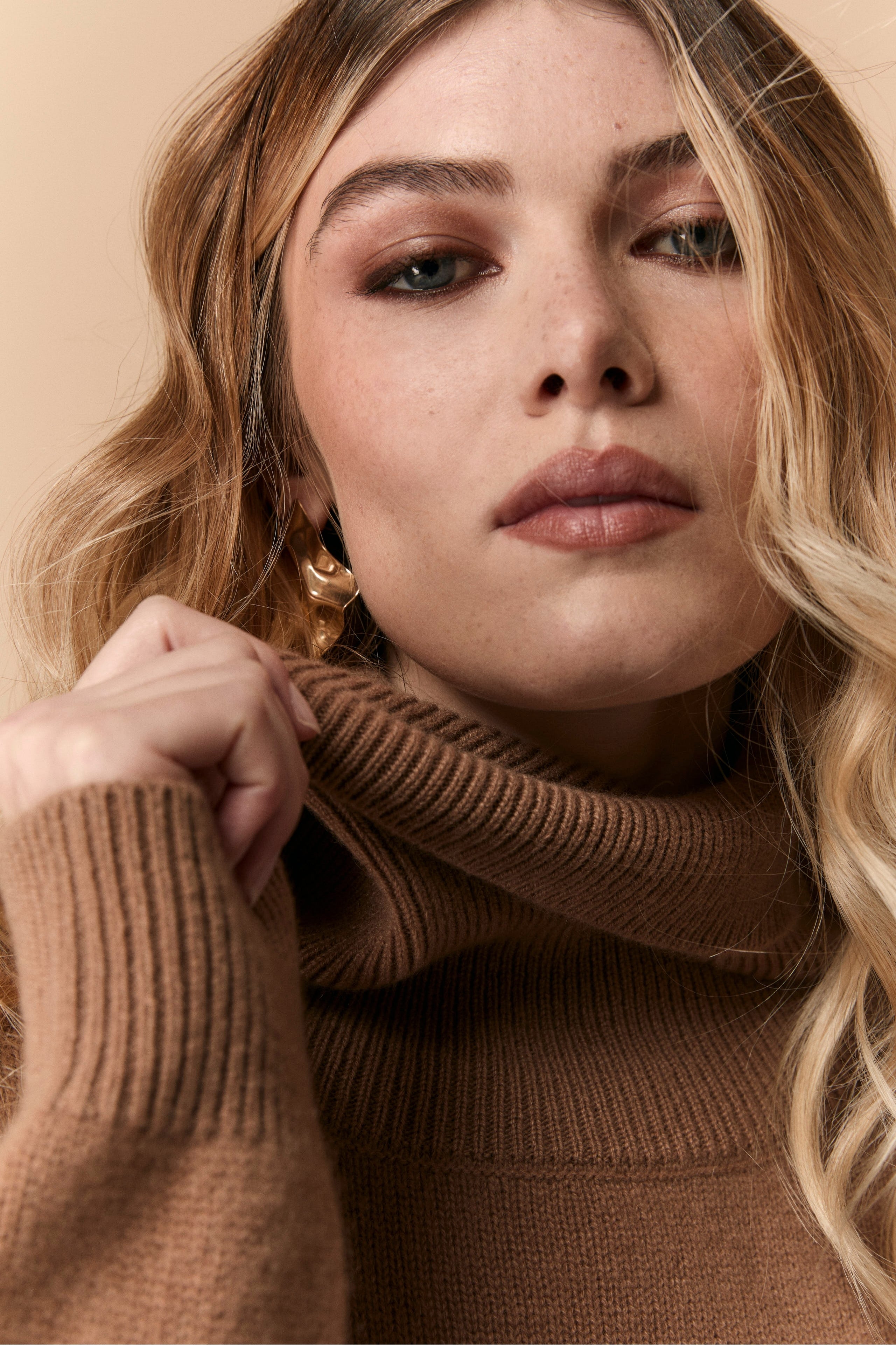 Dolcevita Over in Cashmere - CAMMELLO