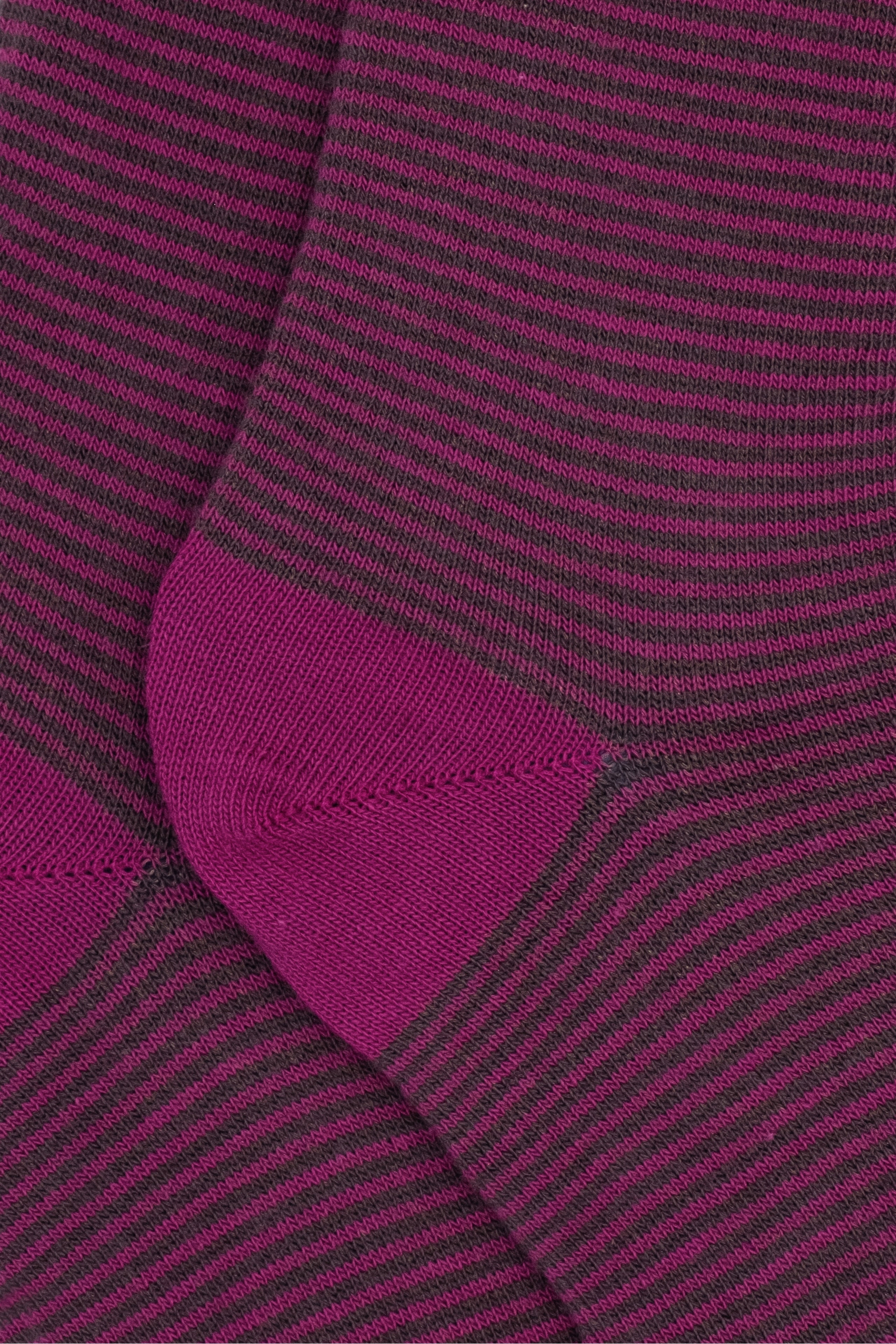 Calze Lunghe Fantasia Windsor - FUXIA RIGATO