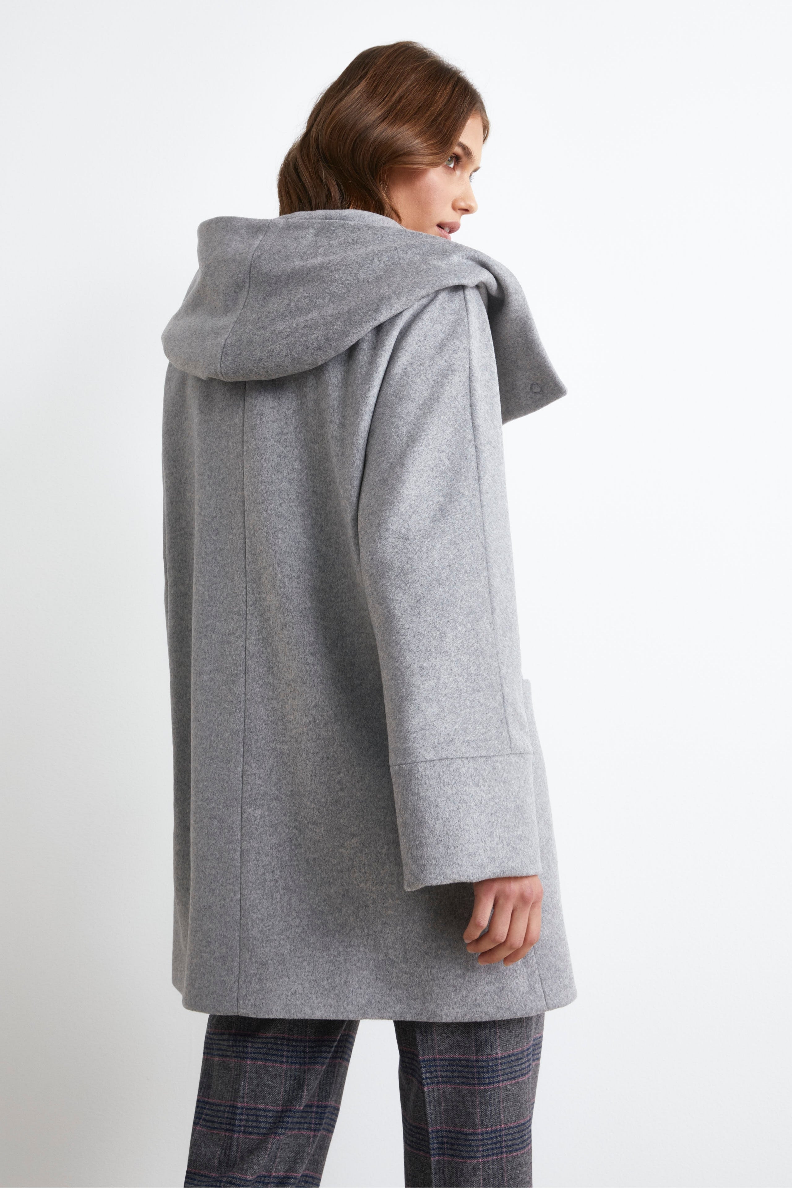 Cappotto corto in lana e cashmere - PERLA