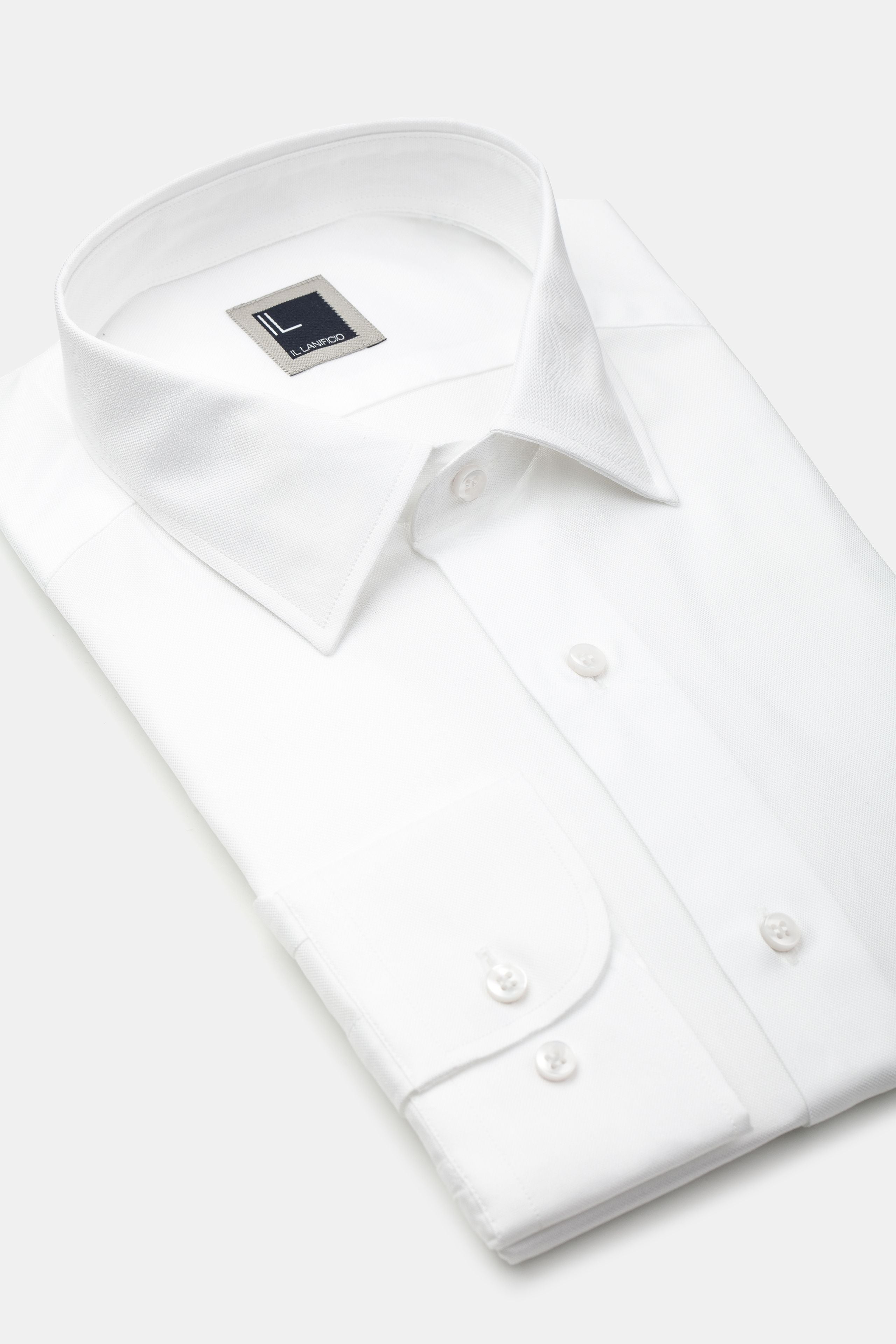 Camicia slim oxford - BIANCO