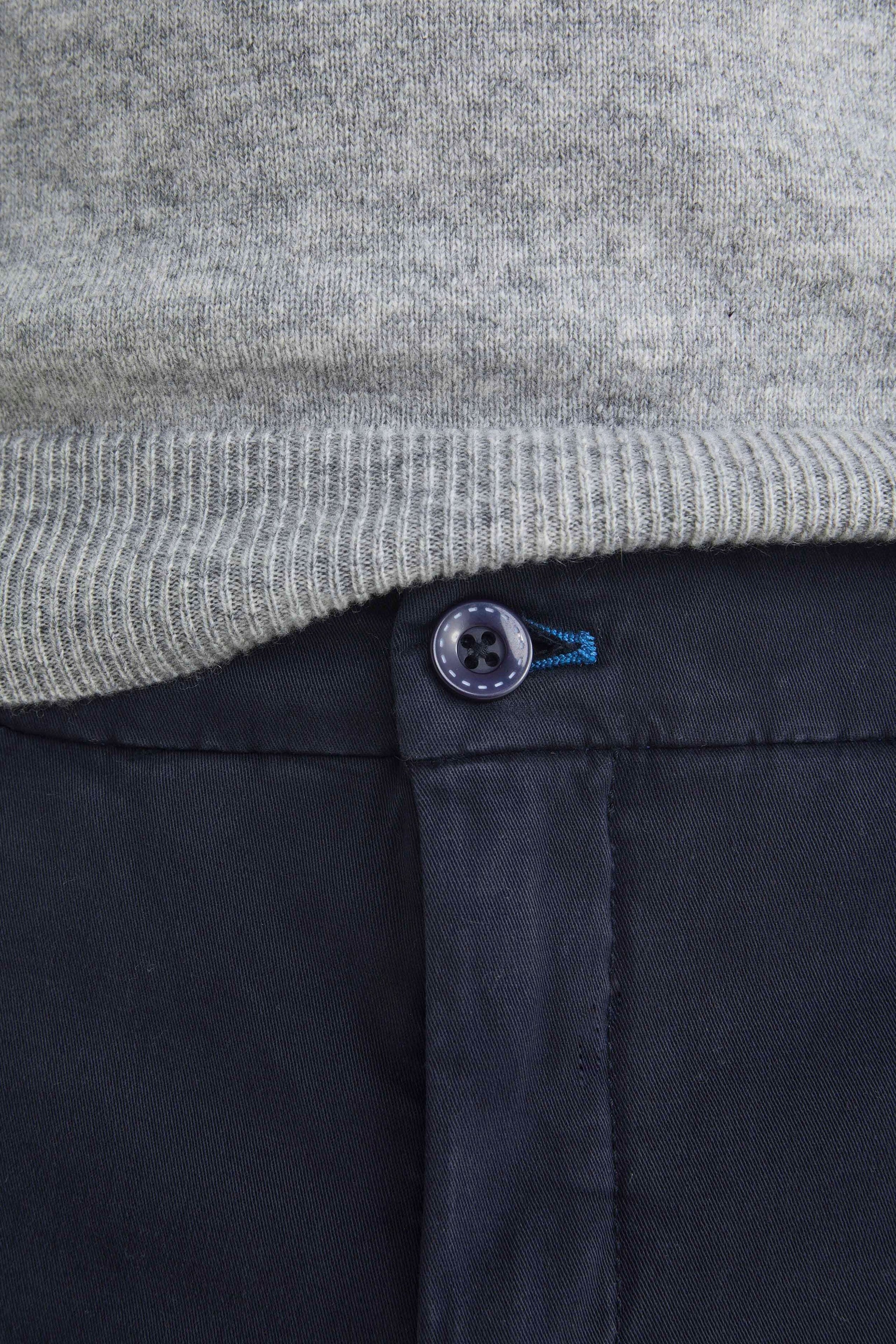 Pantalon chino en coton - BLEU