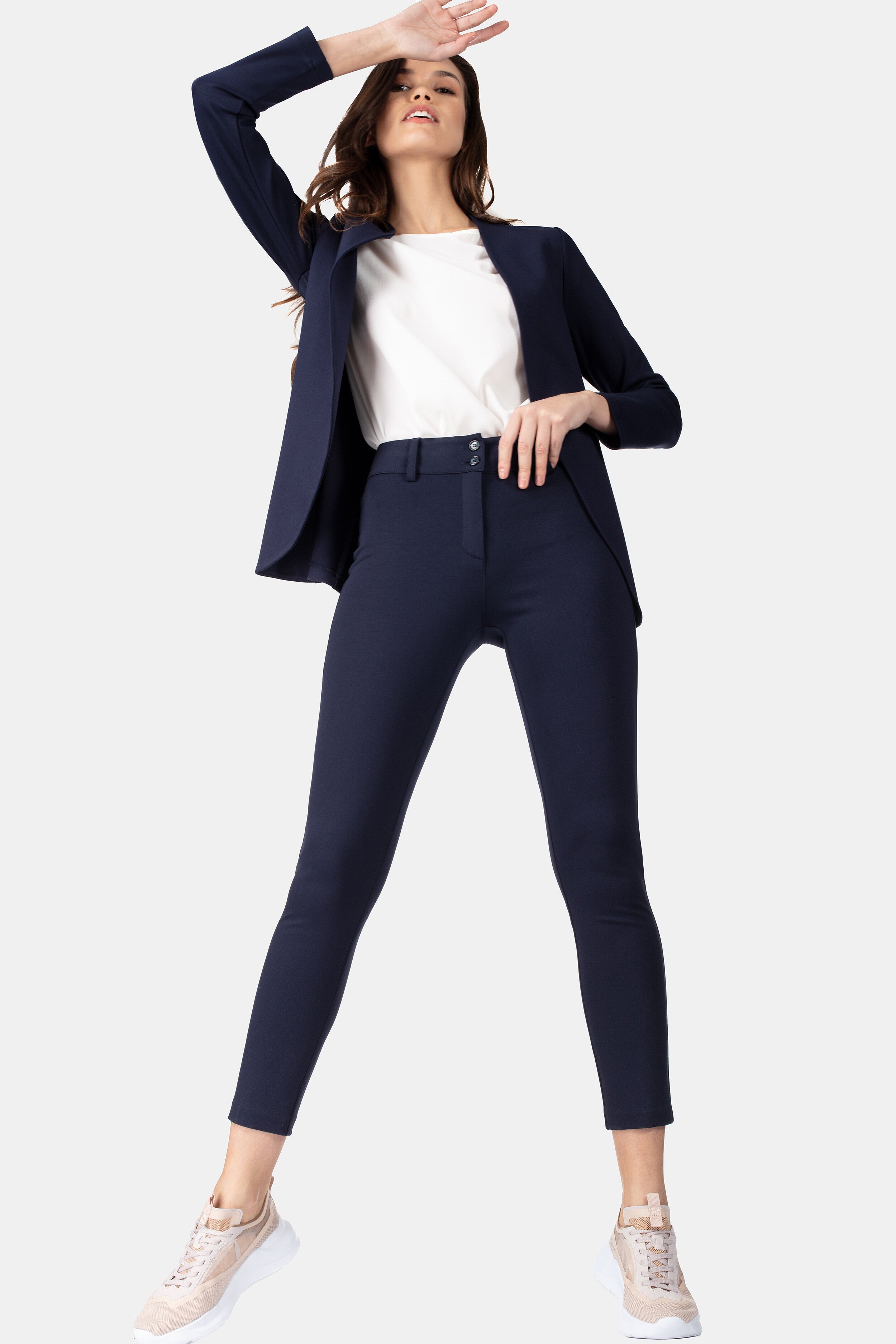 Blazer casual donna - BLU