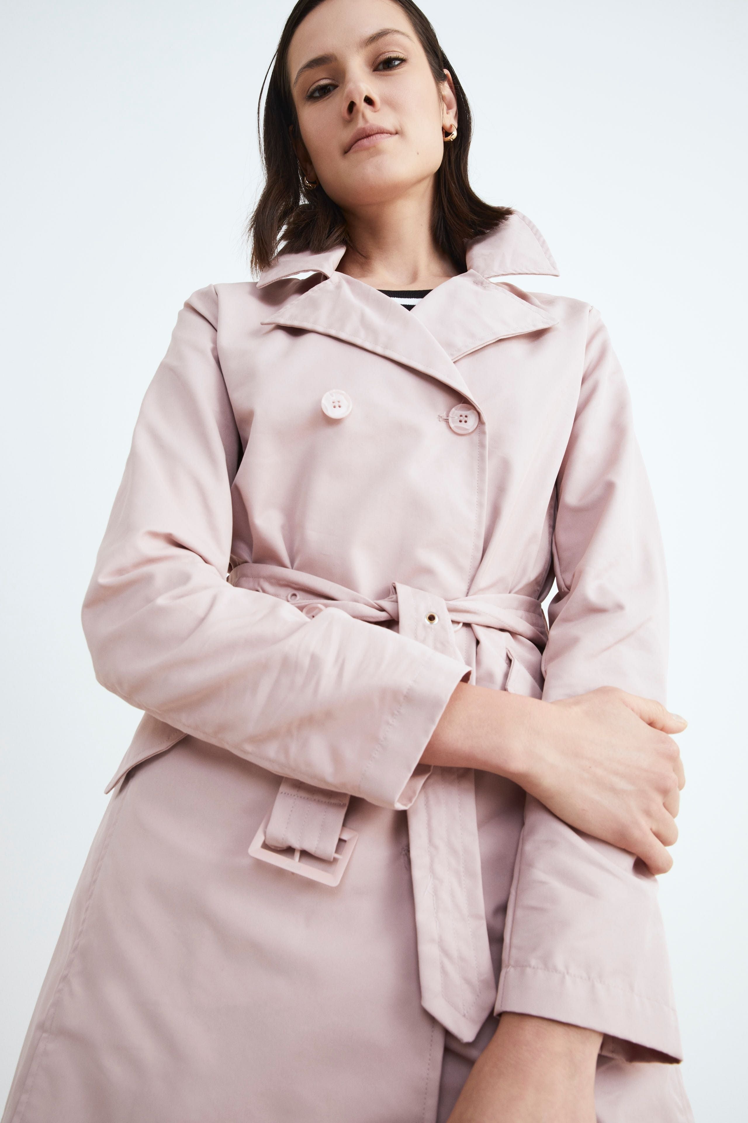 Trench donna elegante - ROSA