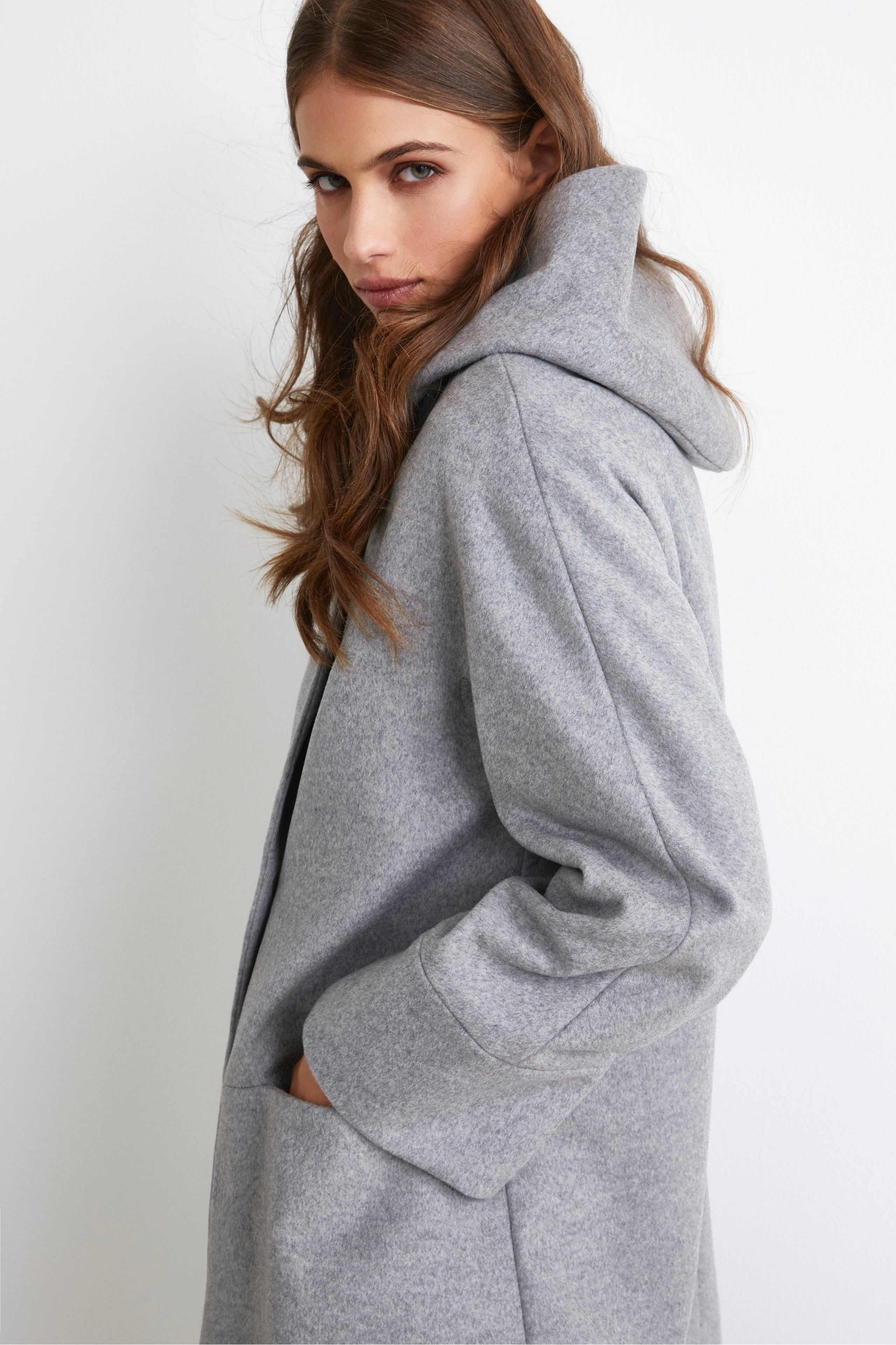 Cappotto corto in lana e cashmere - PERLA