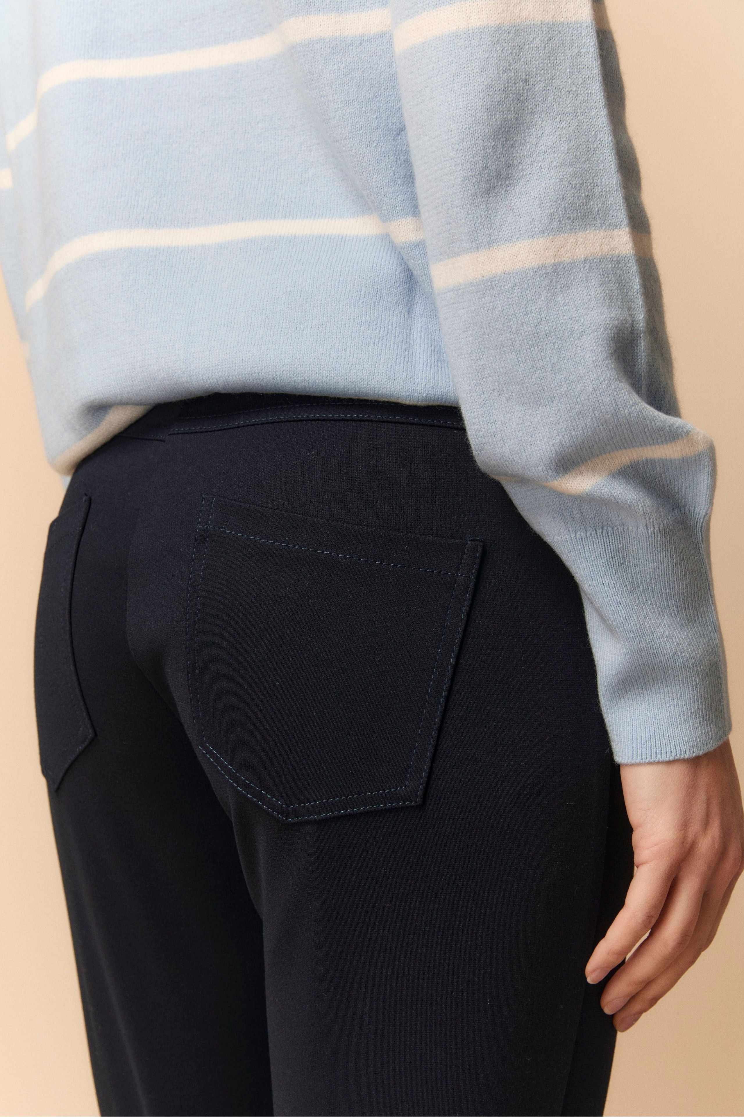 Five pocket trousers - BLUE