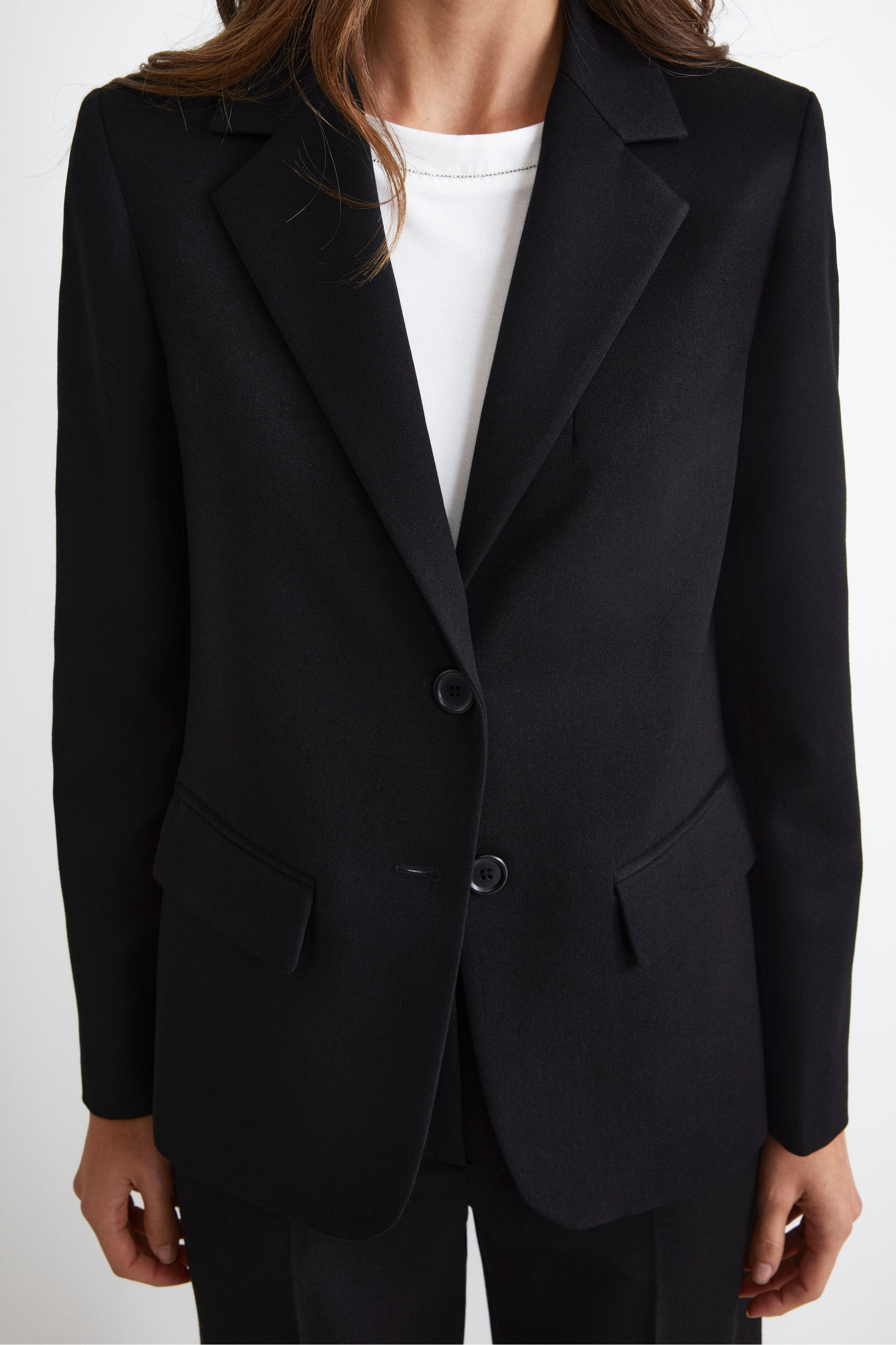 Blazer Elegante Monopetto - NERO