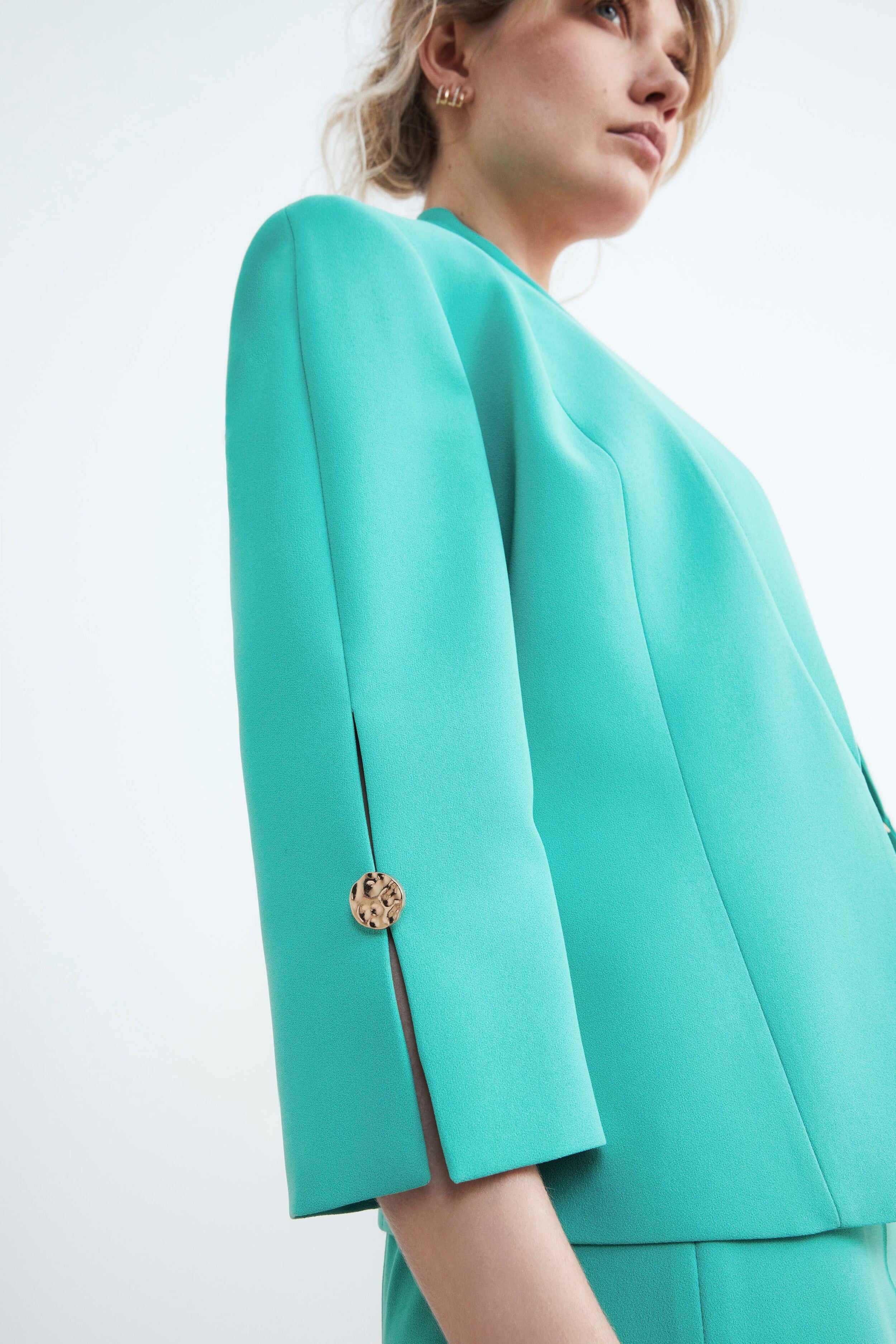 Formal jacket - EMERALD GREEN