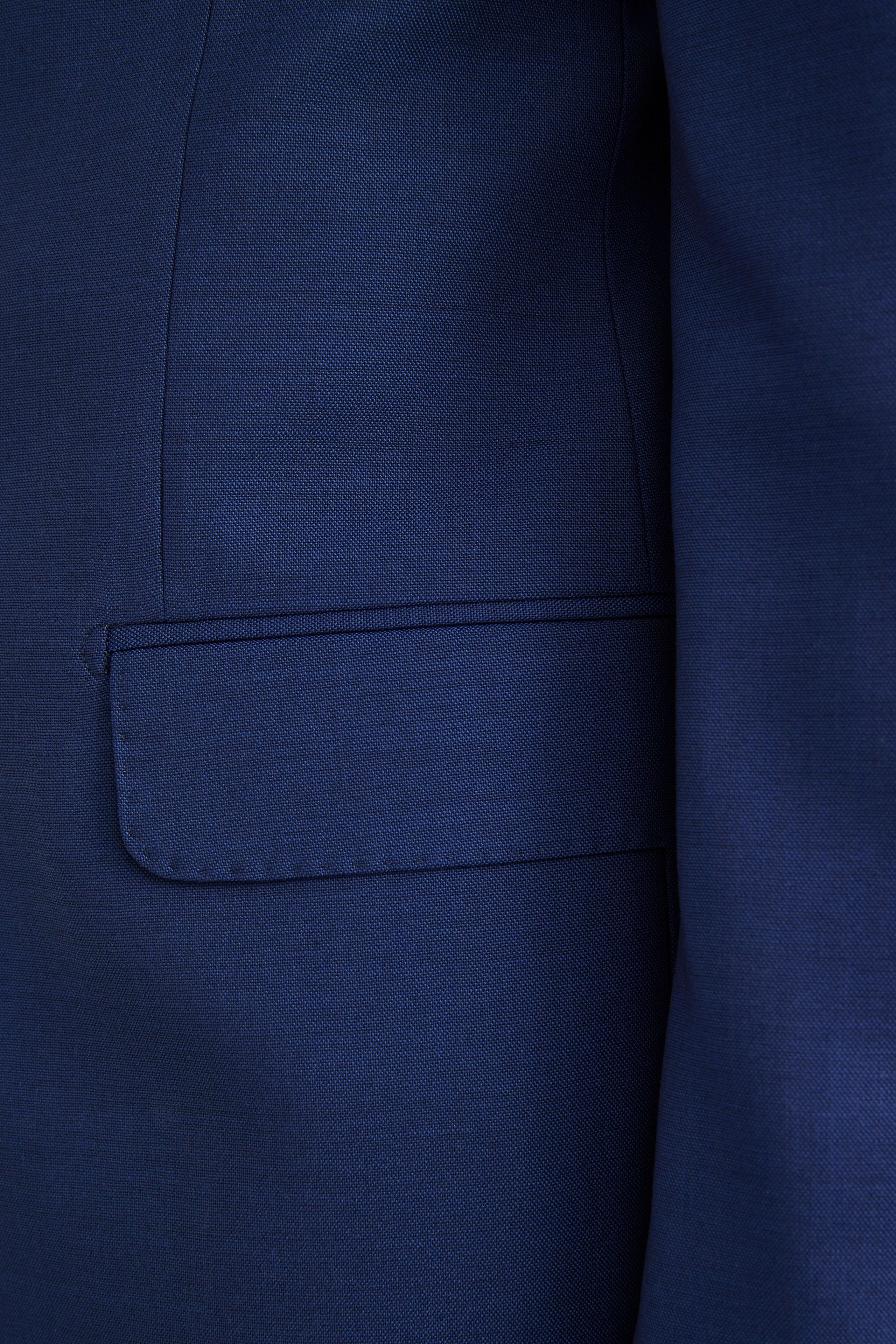 Bluette wool suit - Medium blue