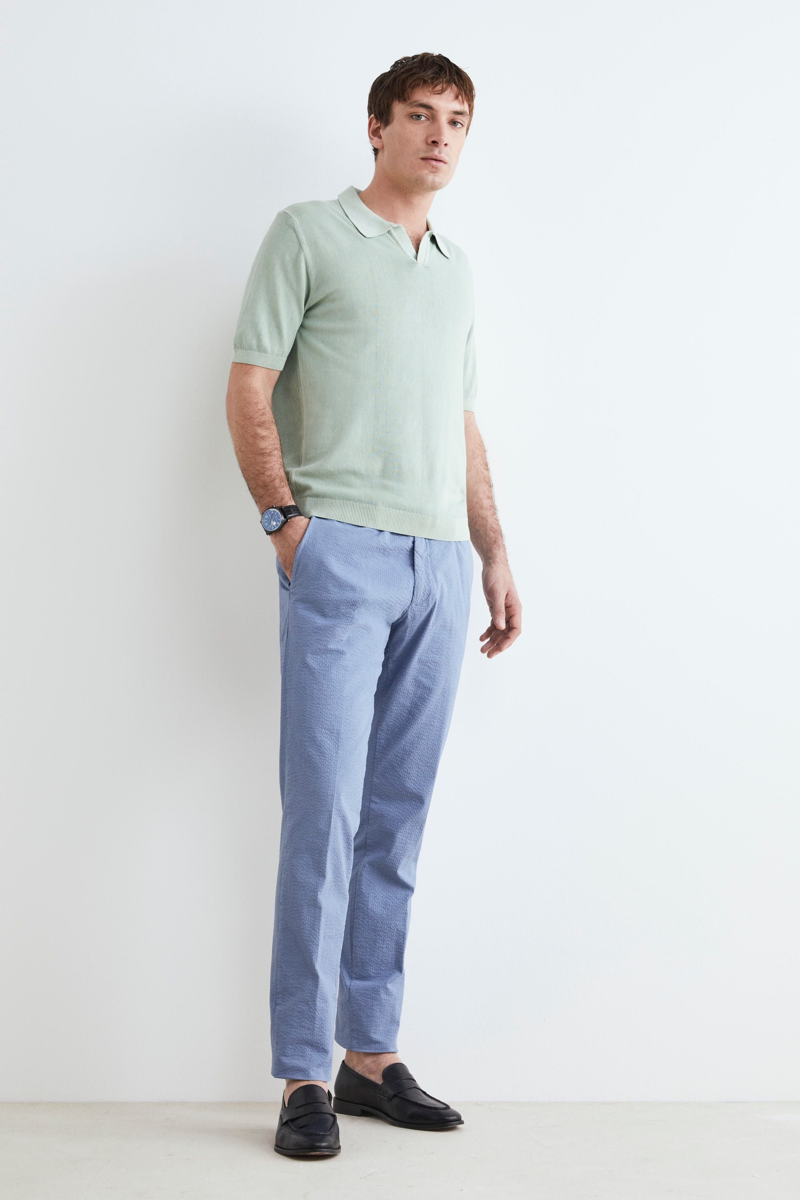 Pantaloni slim in cotone - AVIO