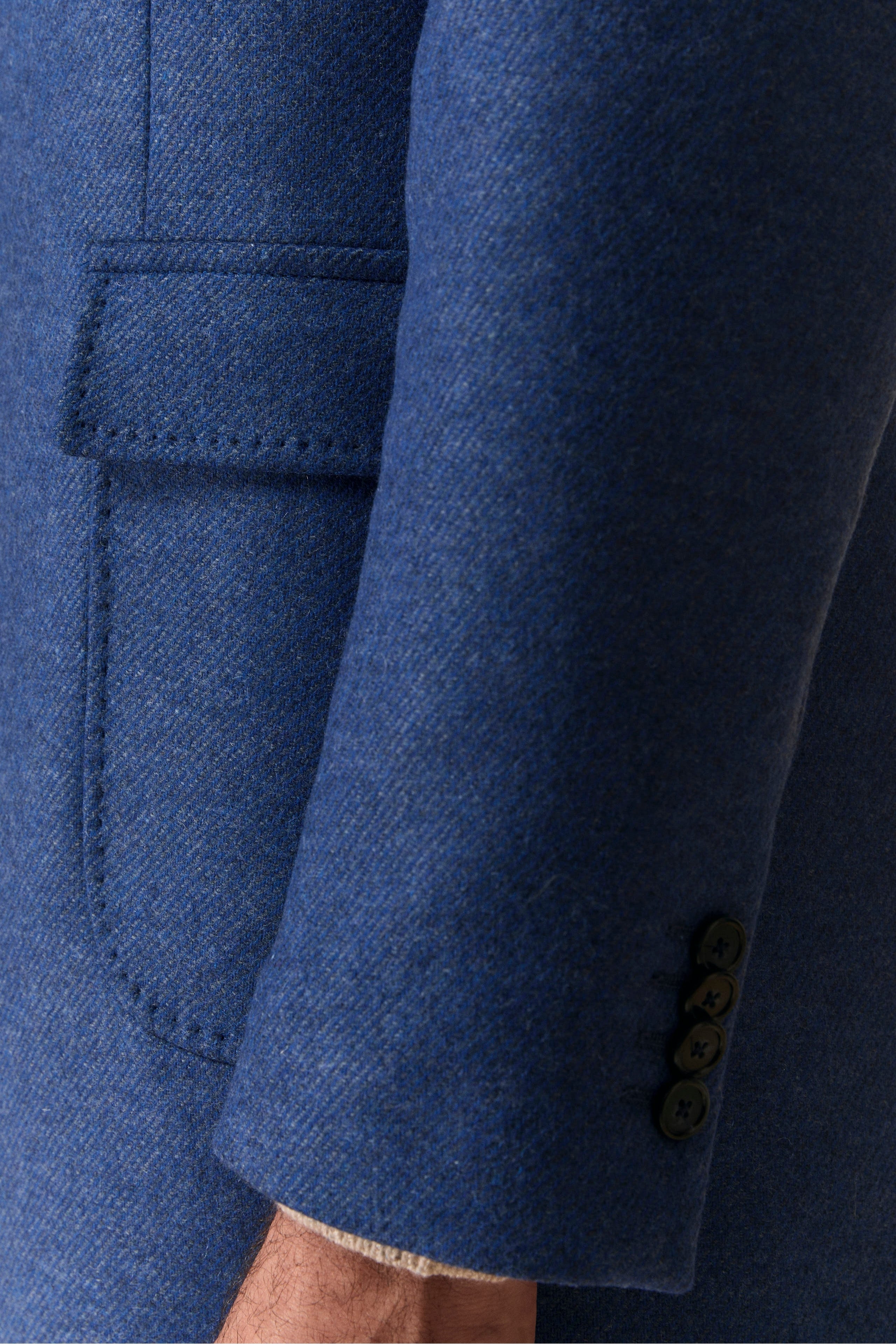 Cappotto Twill in Lana - JEANS