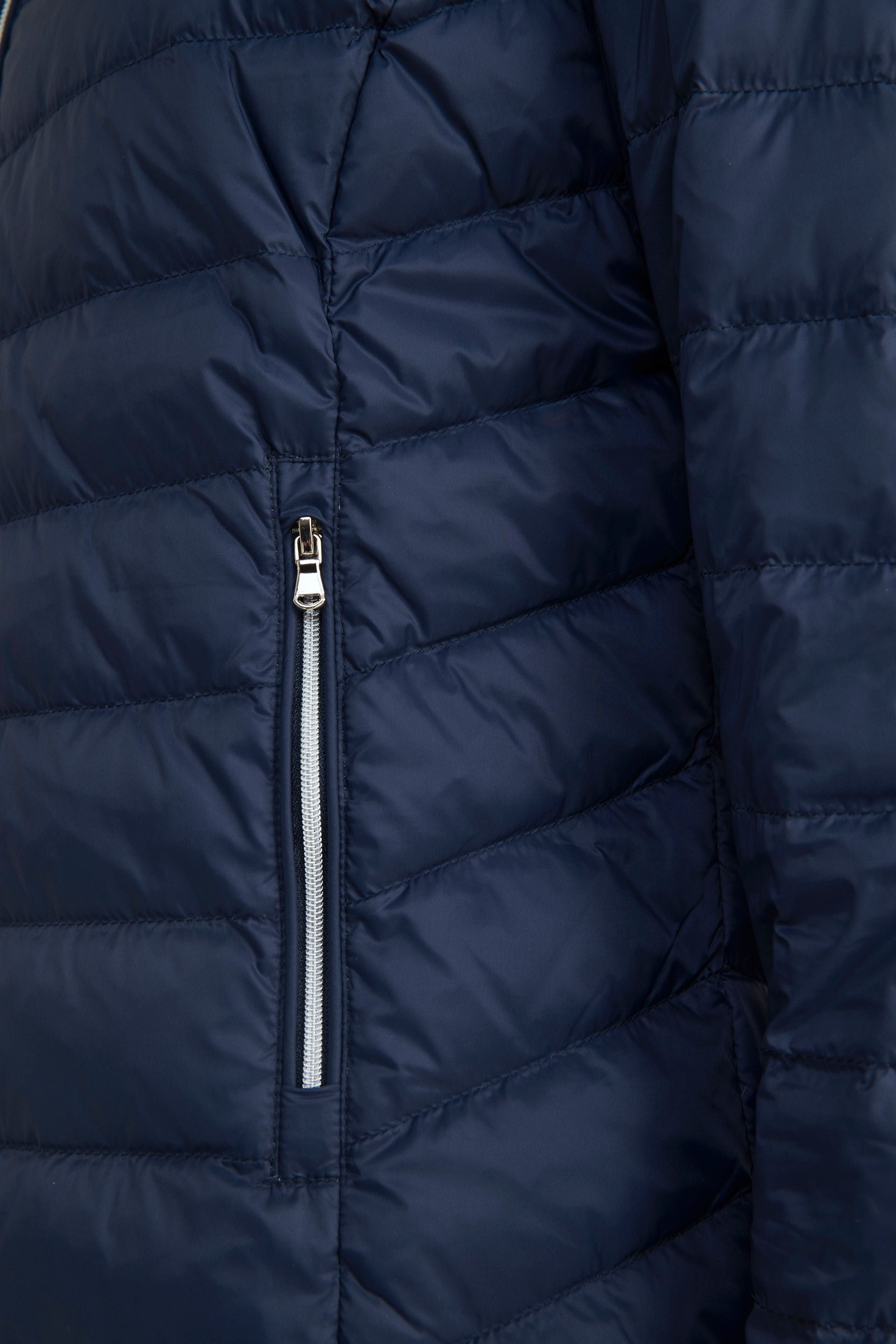 Women’s spring down jacket - Navy blue