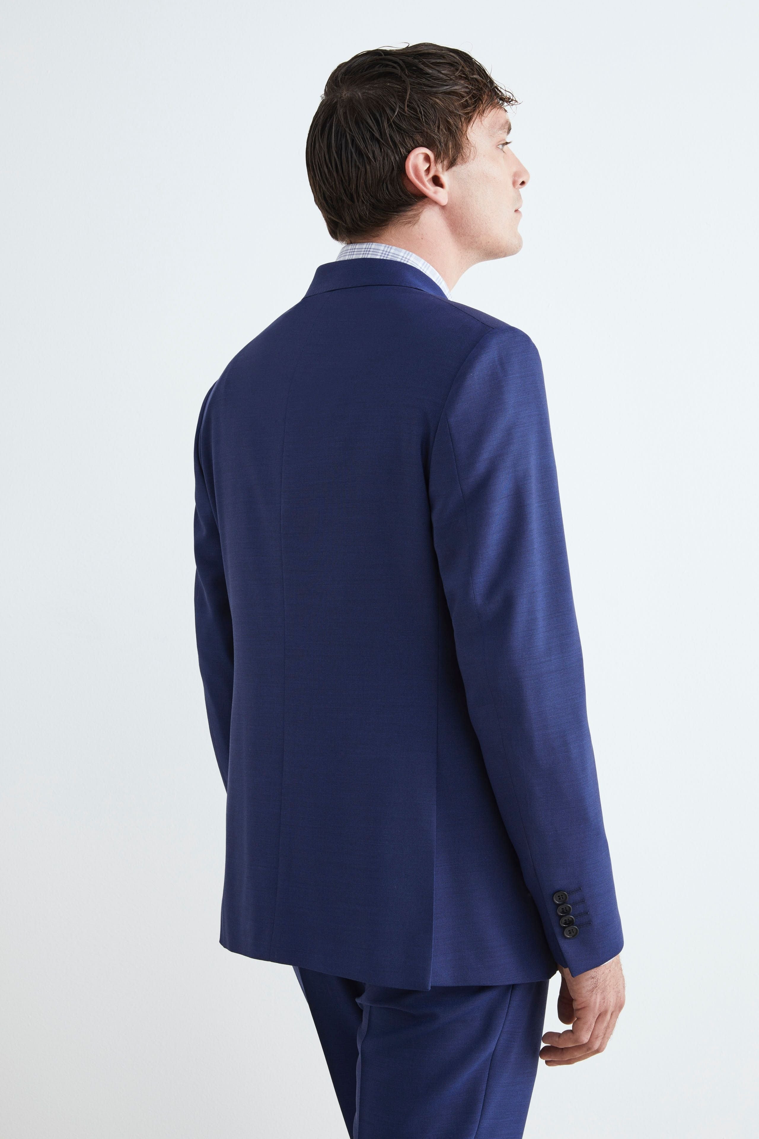 Bluette wool suit - Medium blue