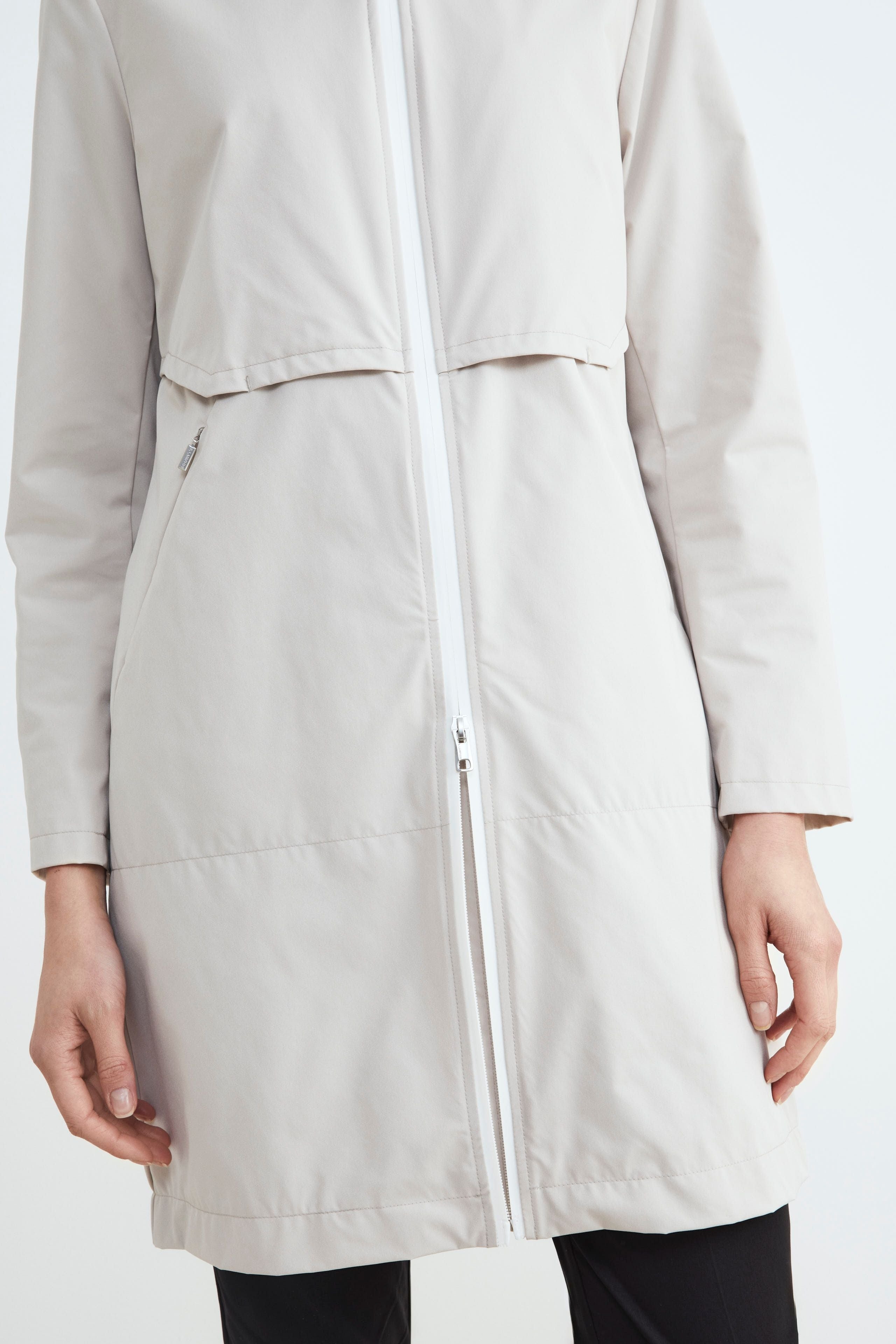 Women’s spring parka - Ivory