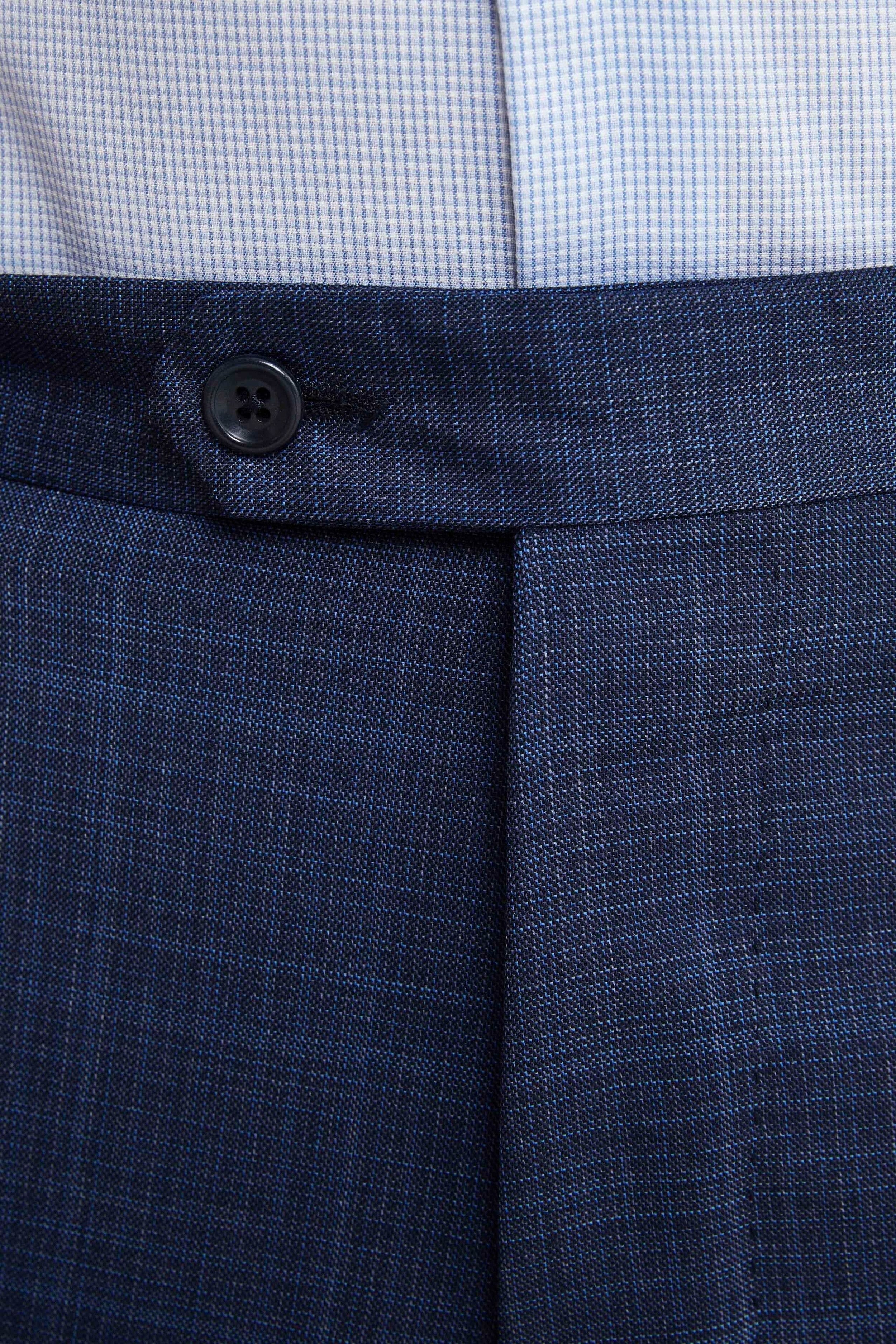 Blue Checkered Suit - Blue check