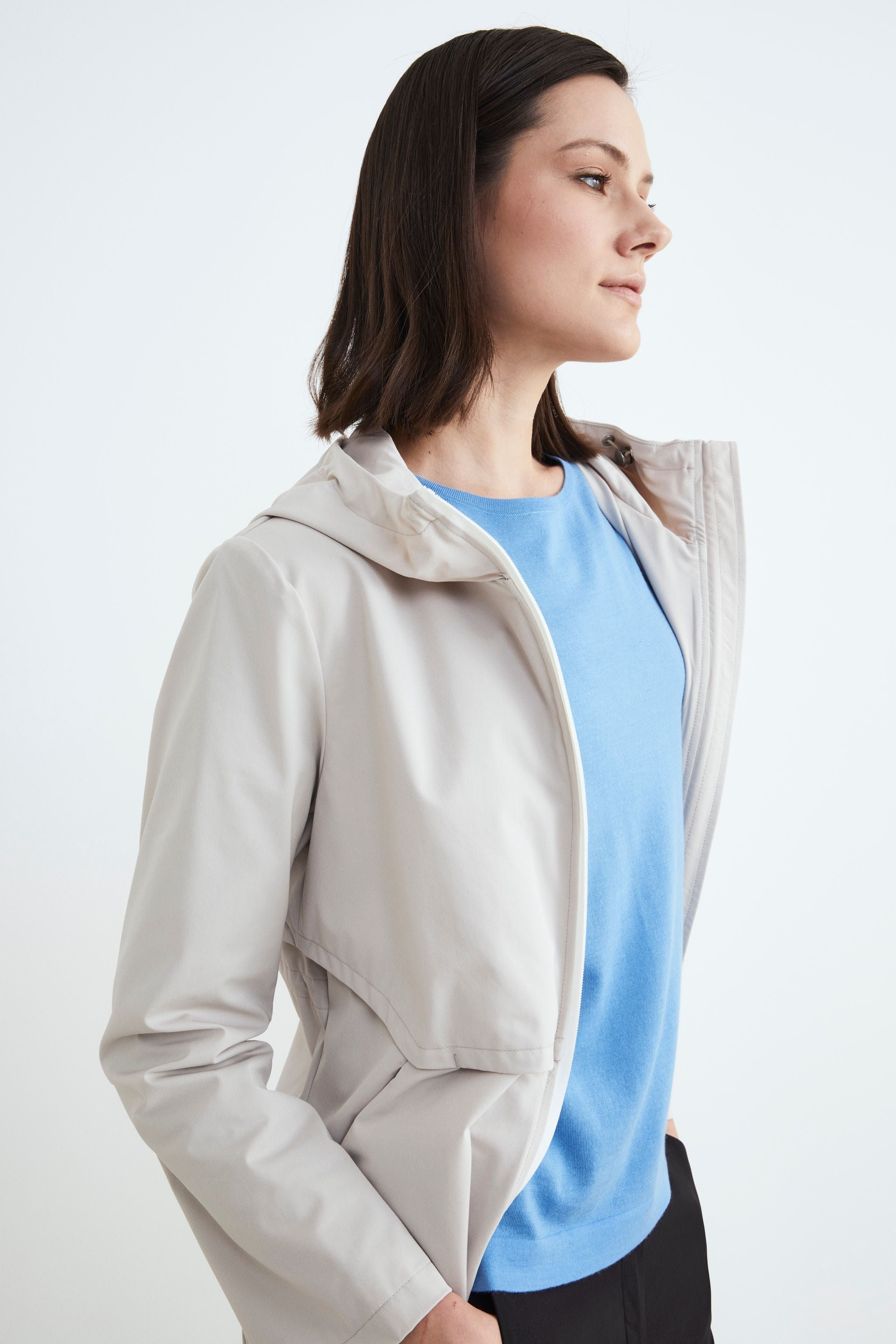 Women’s spring parka - Ivory