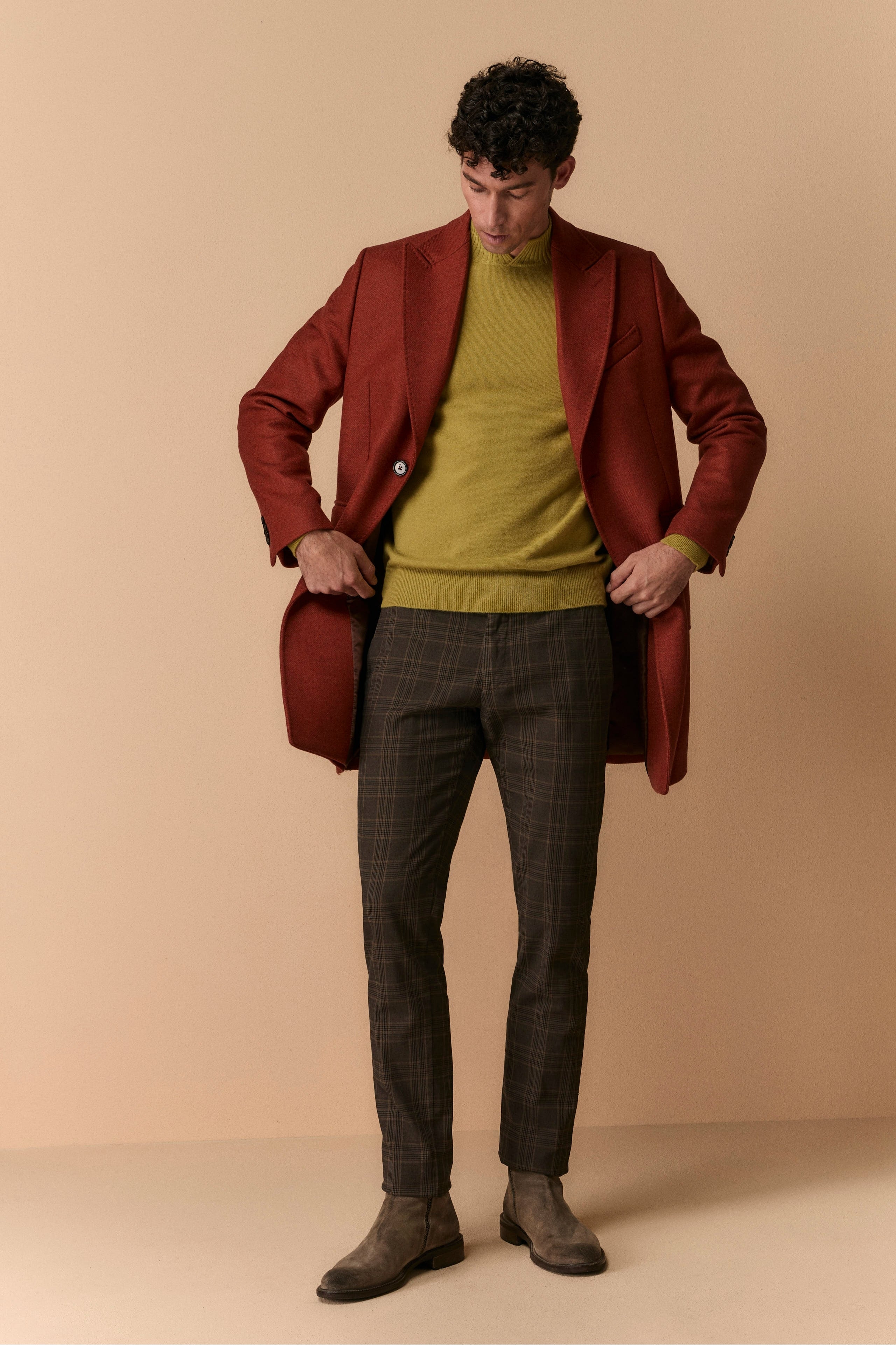 Cappotto Twill in Lana - COCCIO